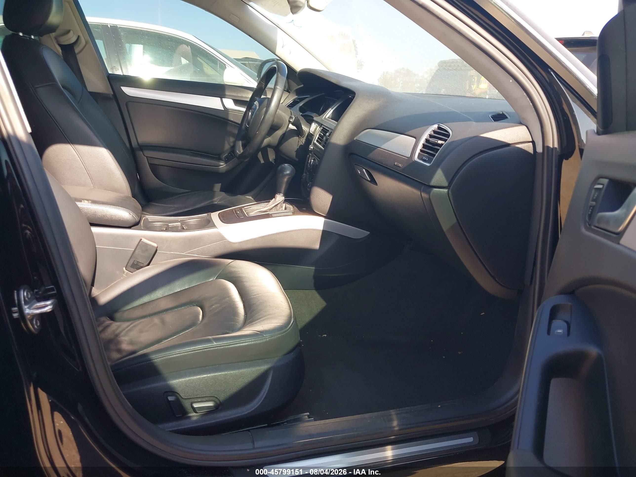 2011 Audi A4 2.0t Premium Plus Black vin: WAUEFAFL5BN053369
