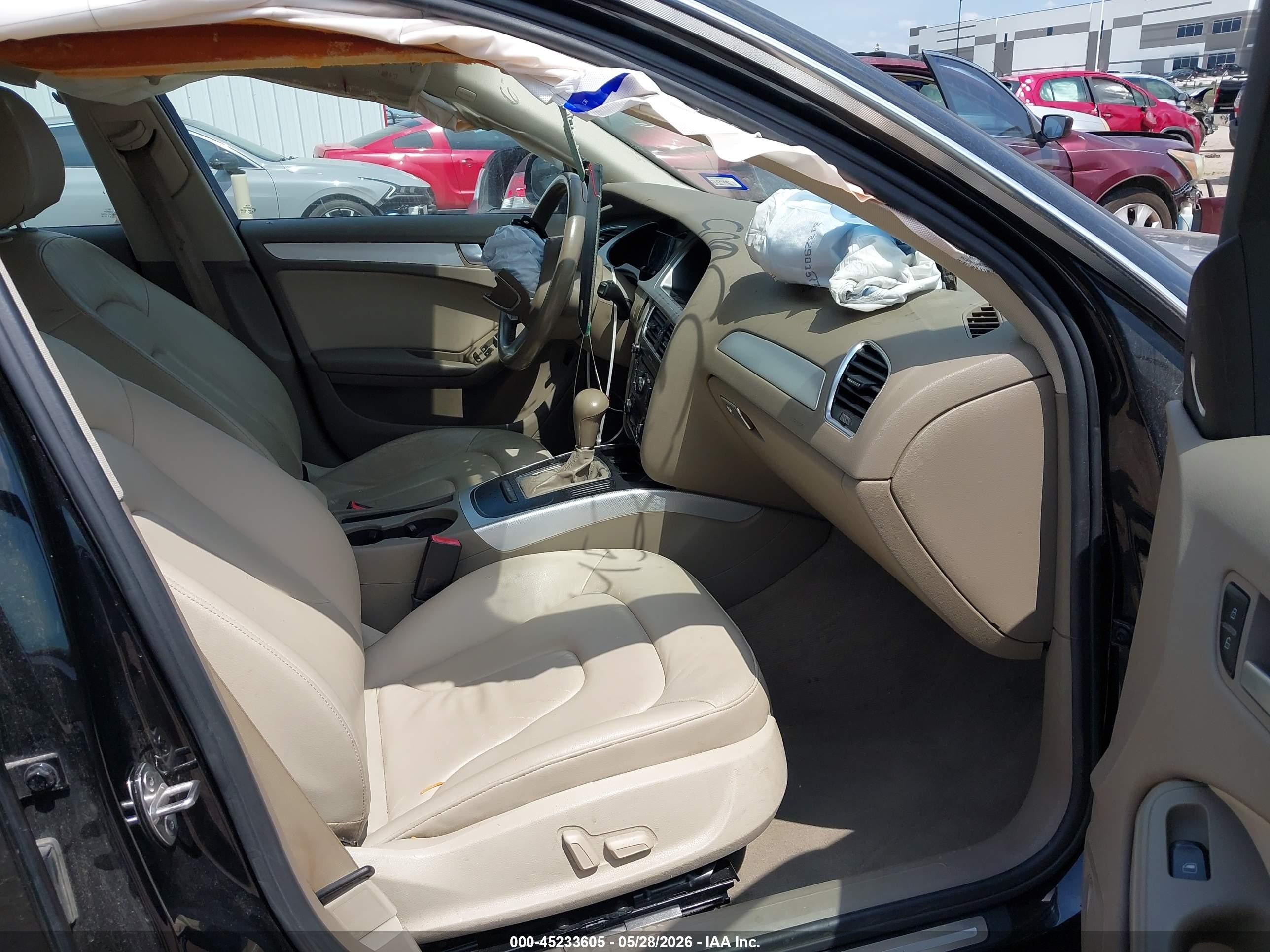 2011 Audi A4 2.0t Premium Черный vin: WAUEFAFL5BN055512