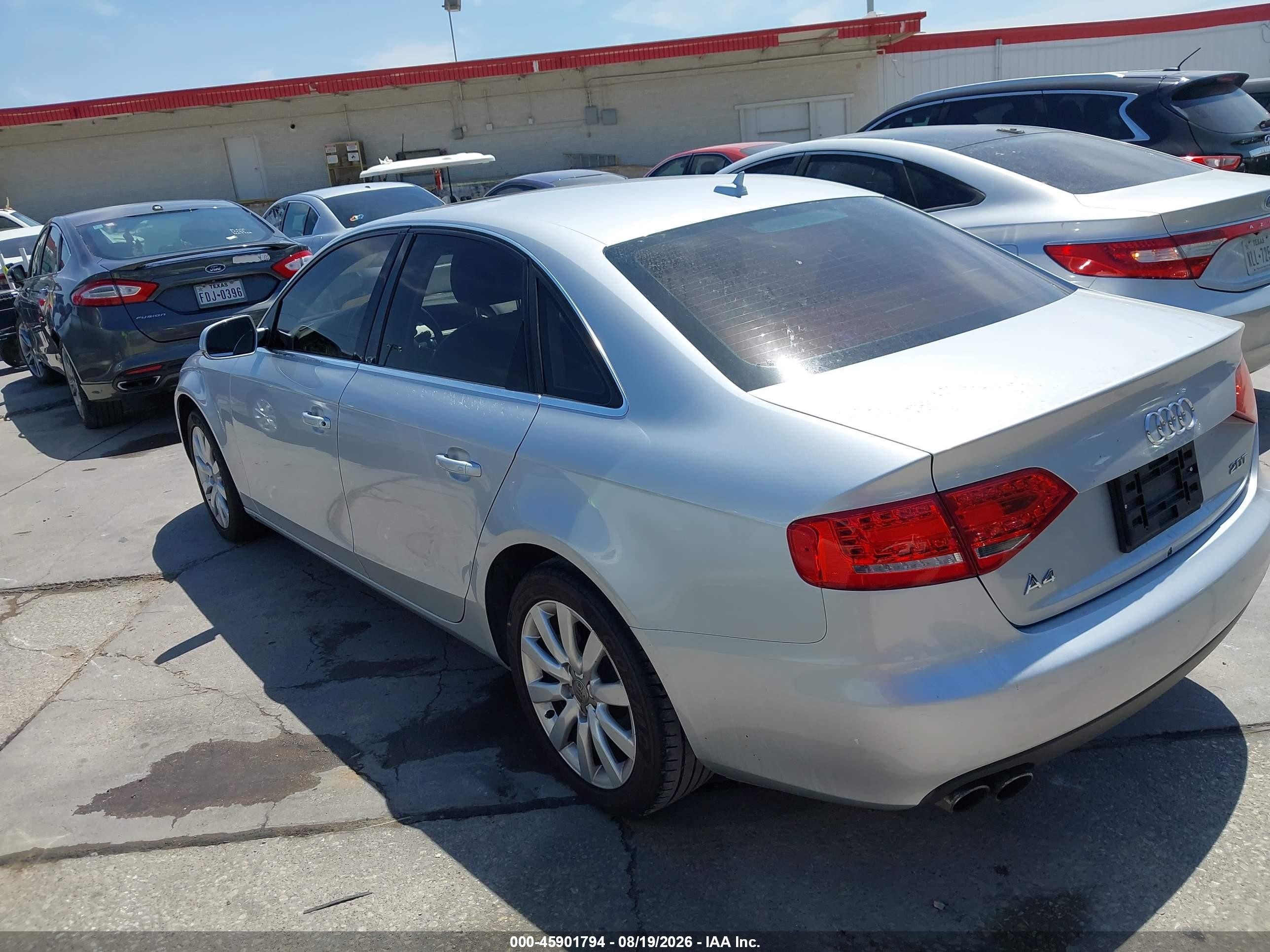 2011 Audi A4 2.0t Premium Plus Gray vin: WAUEFAFL6BN053929