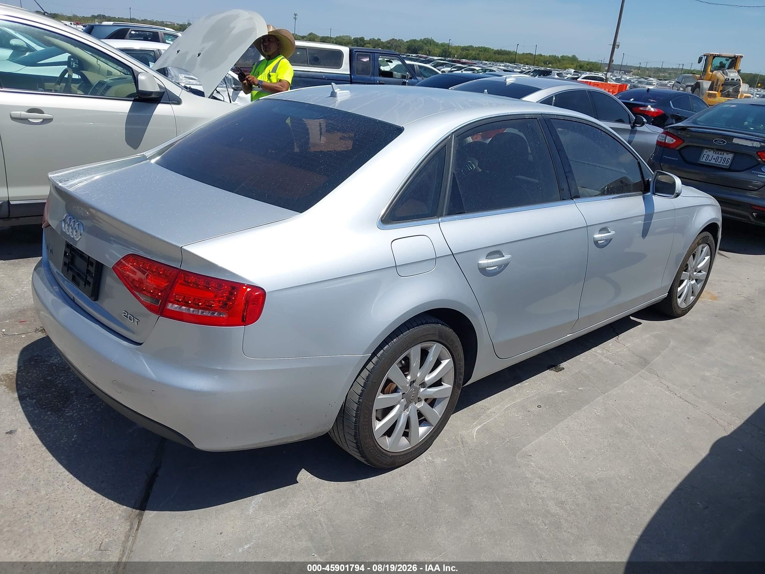 2011 Audi A4 2.0t Premium Plus Gray vin: WAUEFAFL6BN053929