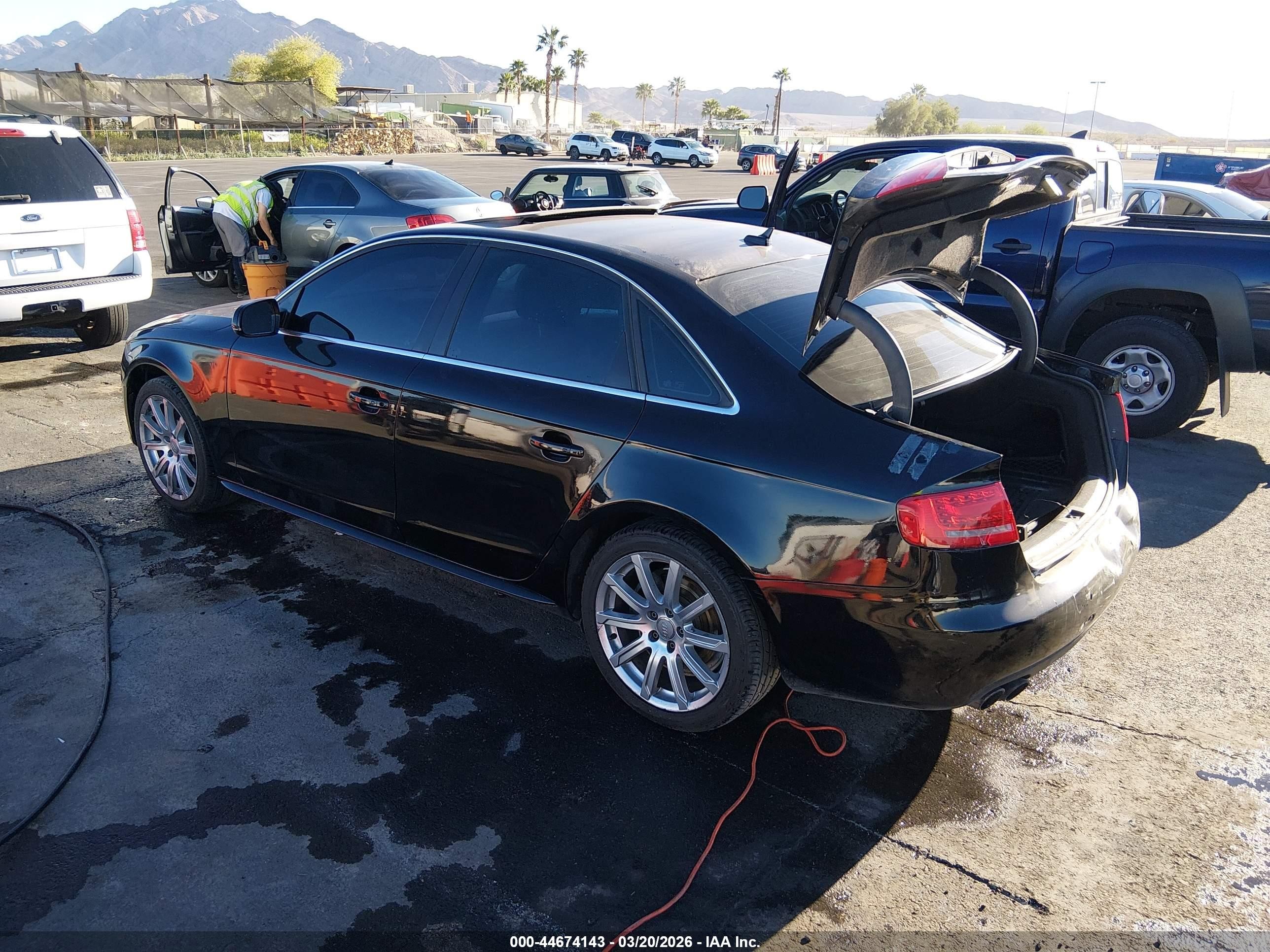 2012 Audi A4 2.0t Premium Black vin: WAUEFAFL6CN018003