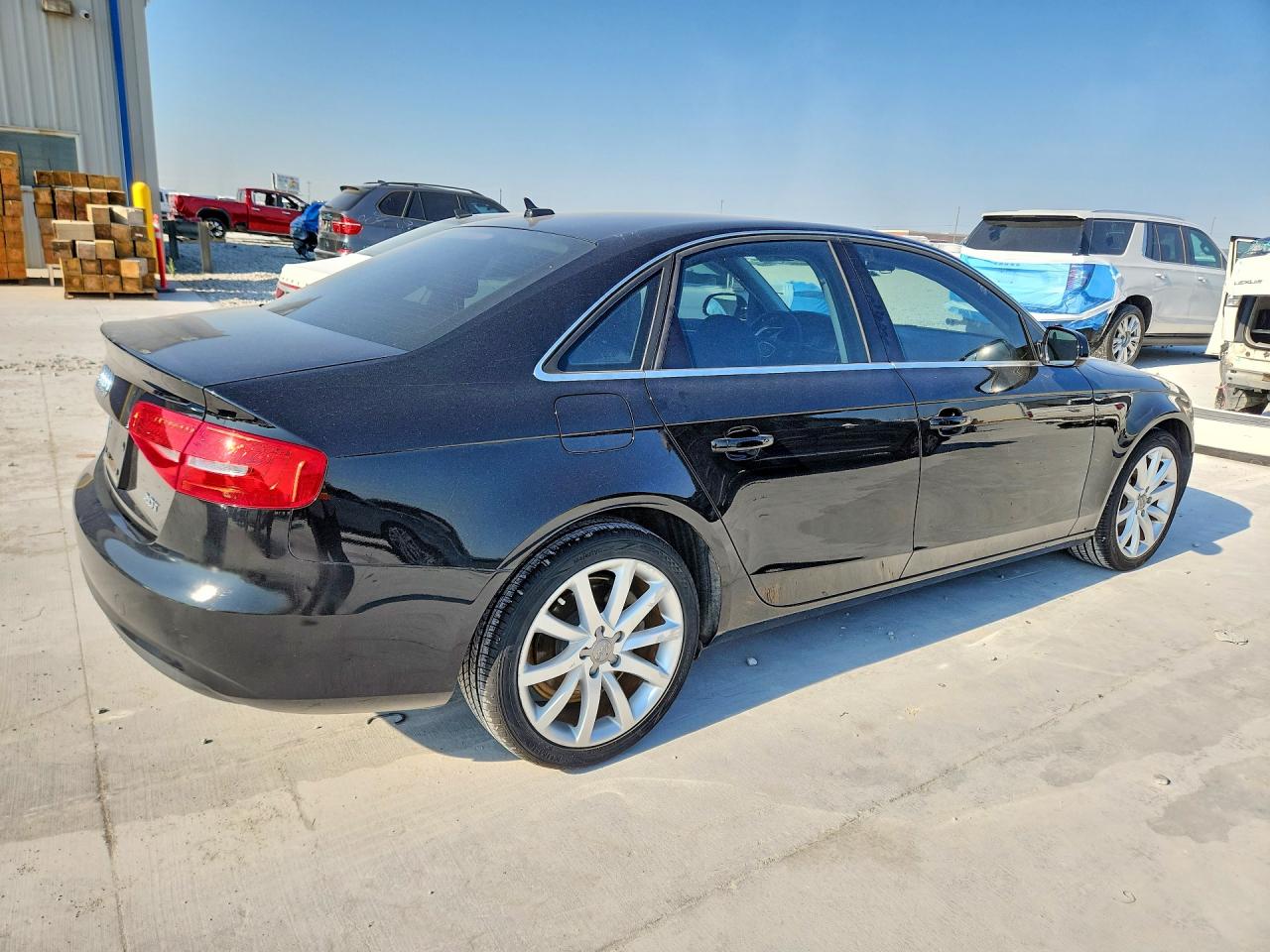 2013 Audi A4 Premium Plus Black vin: WAUEFAFL7DA171787