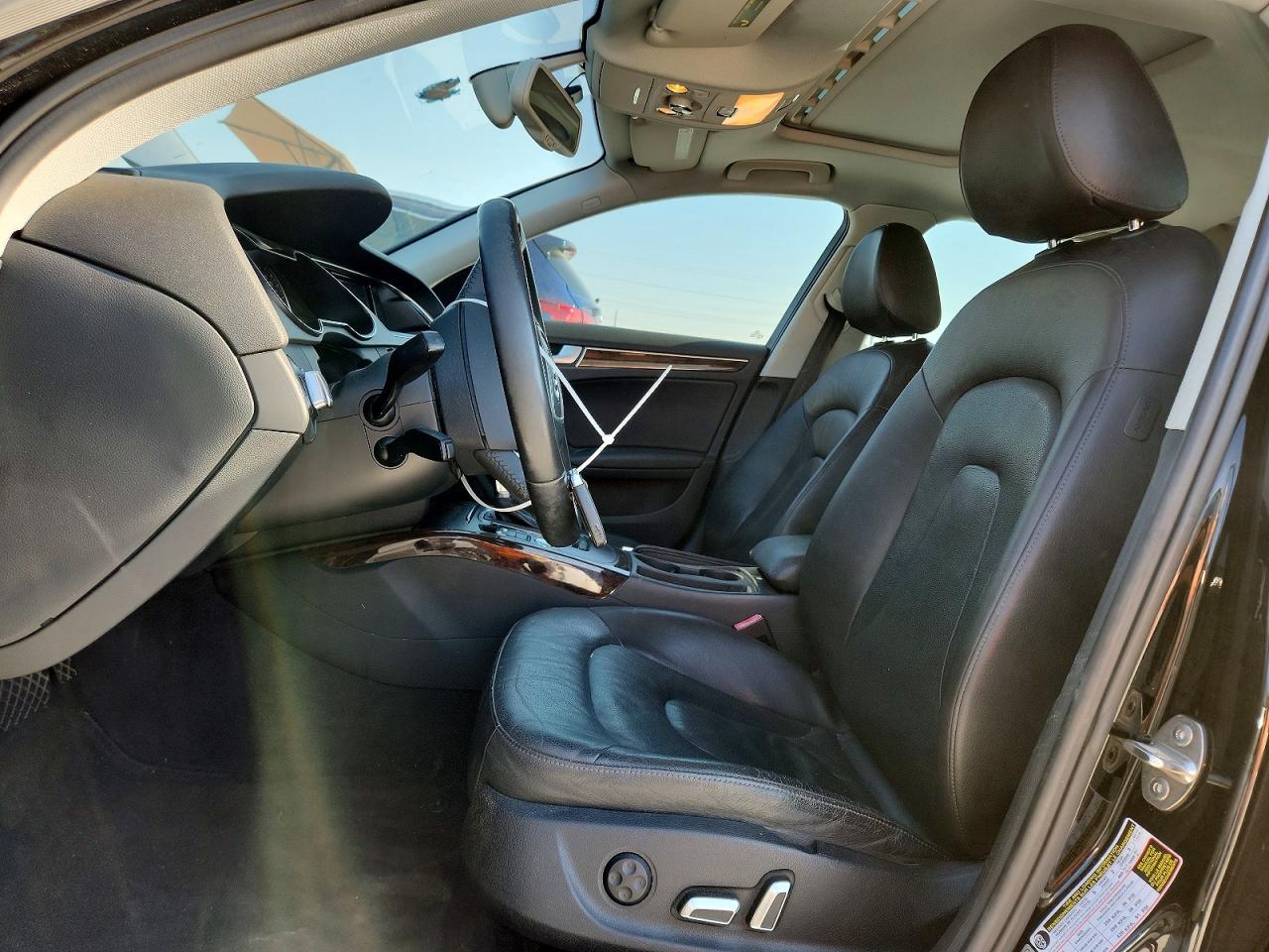 2013 Audi A4 Premium Plus Black vin: WAUEFAFL7DA171787