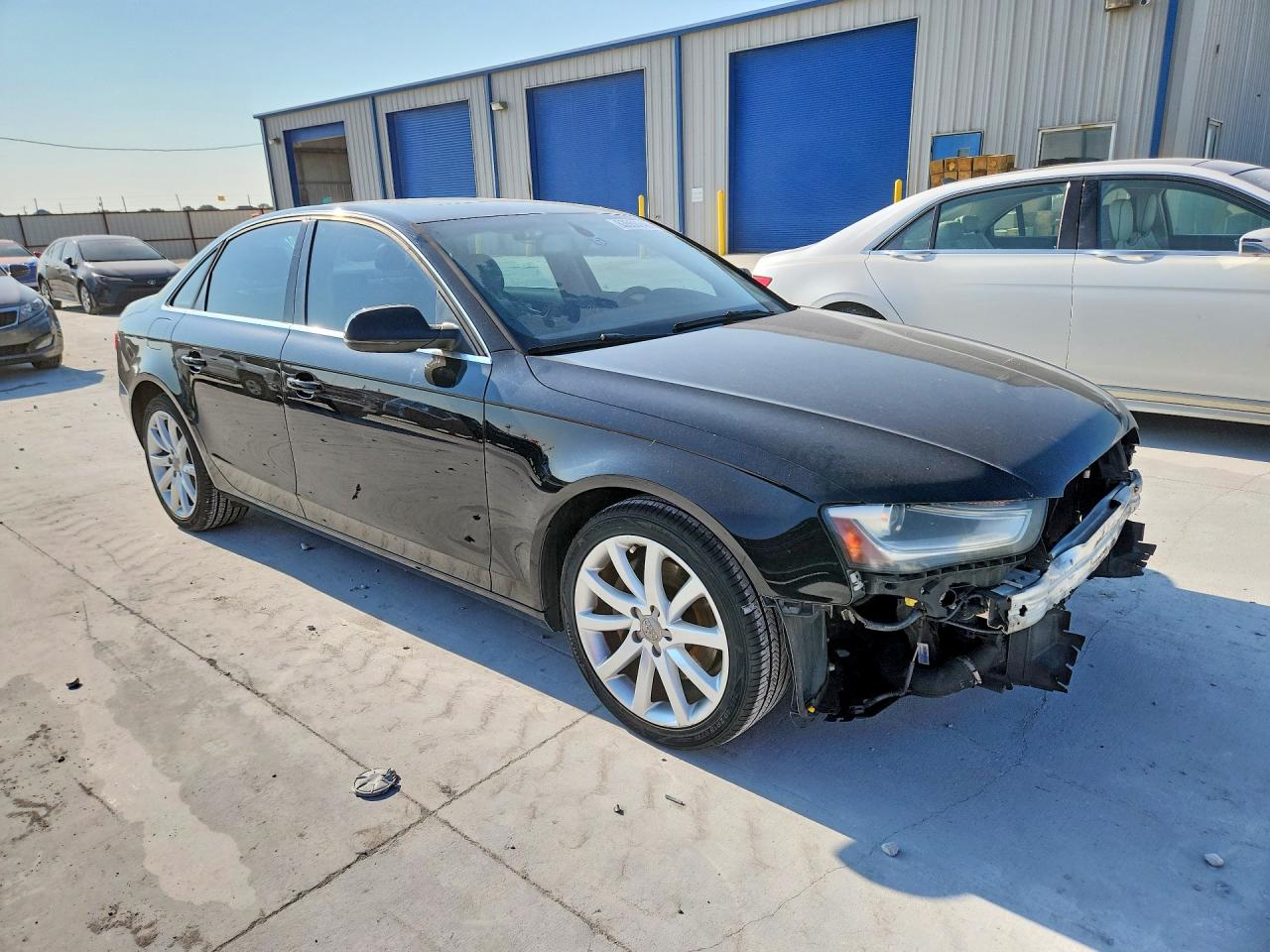 2013 Audi A4 Premium Plus Black vin: WAUEFAFL7DA171787