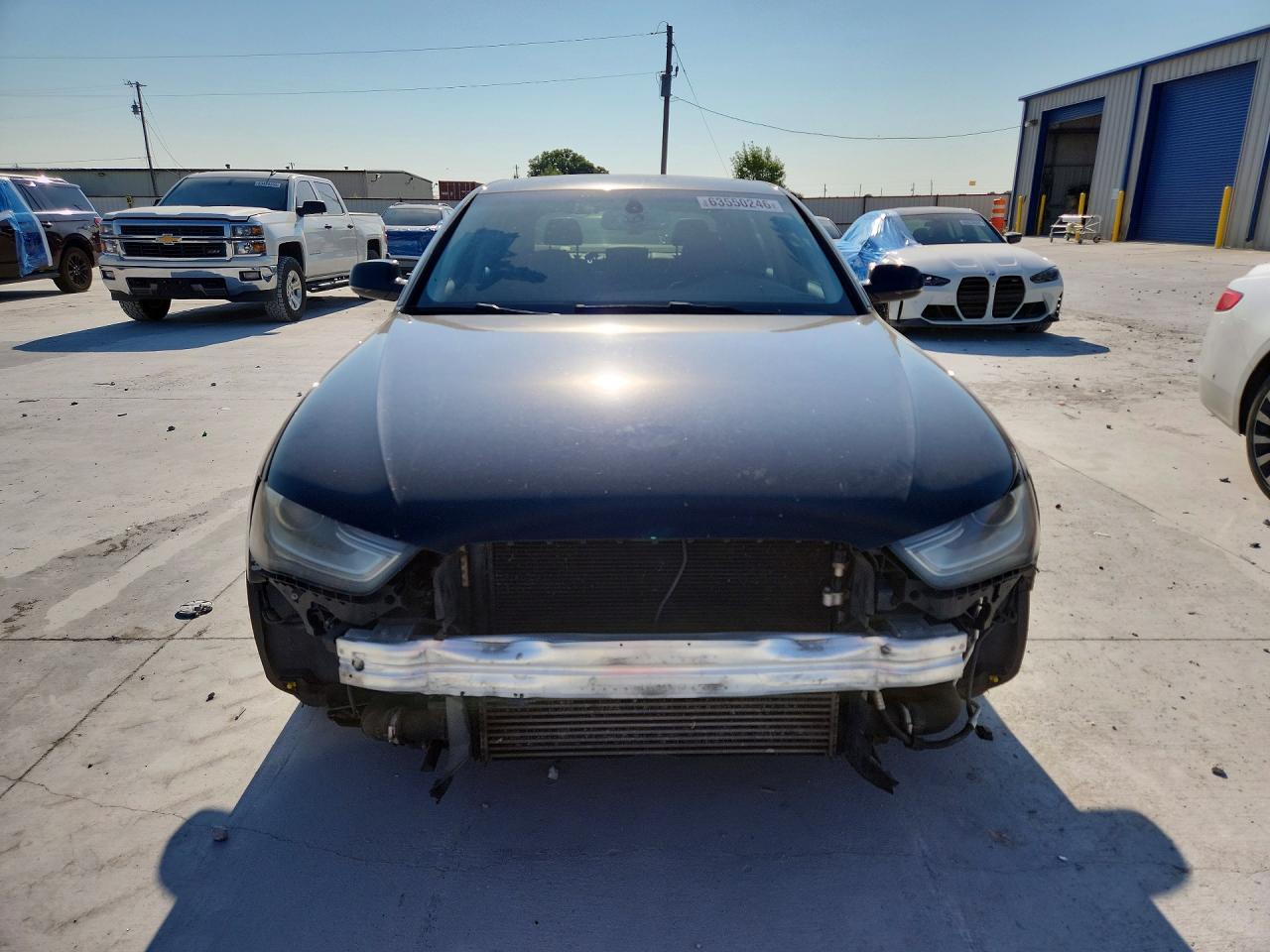 2013 Audi A4 Premium Plus Black vin: WAUEFAFL7DA171787