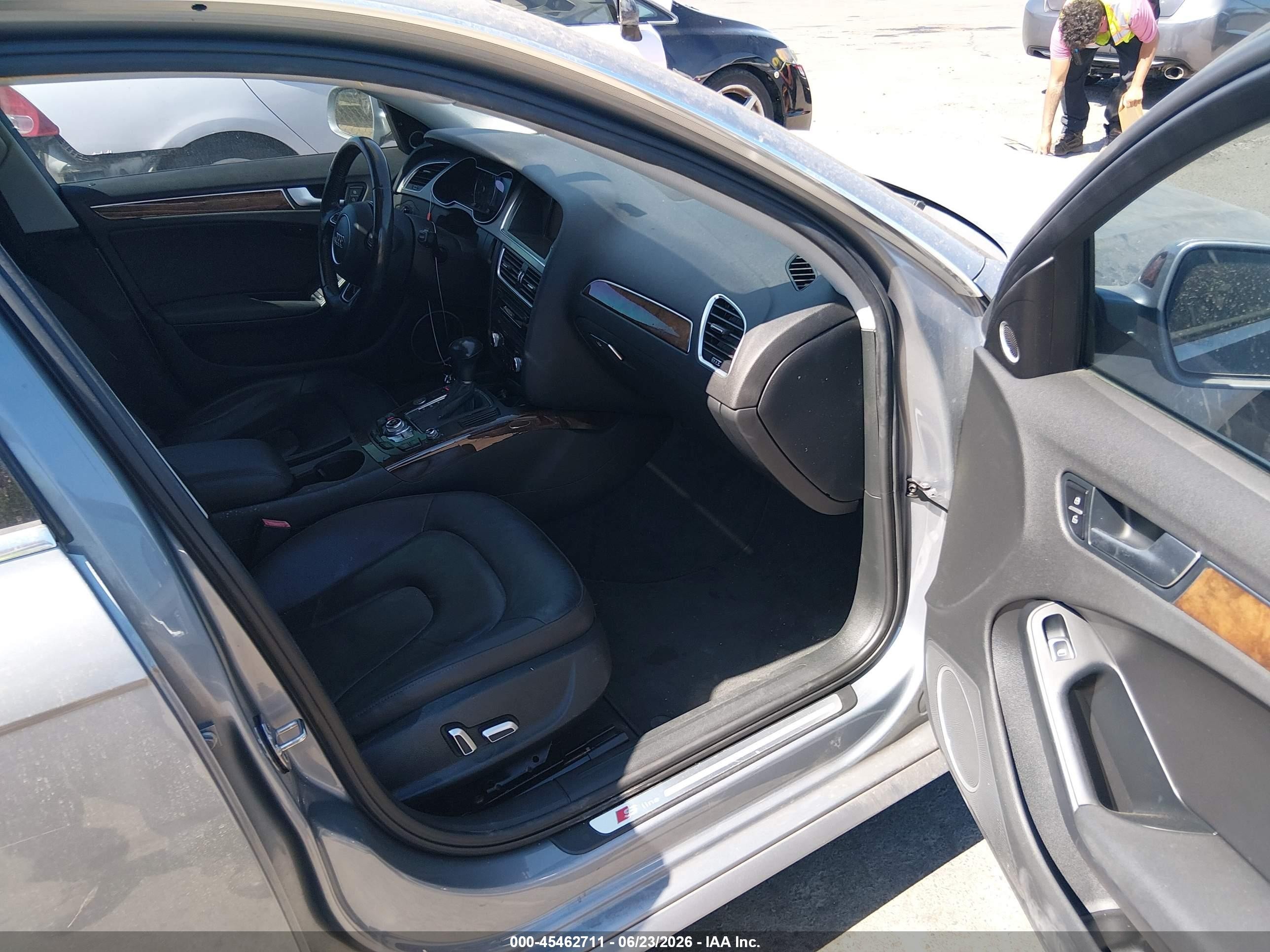 2015 Audi A4 2.0t Premium Silver vin: WAUEFAFL7FA071370