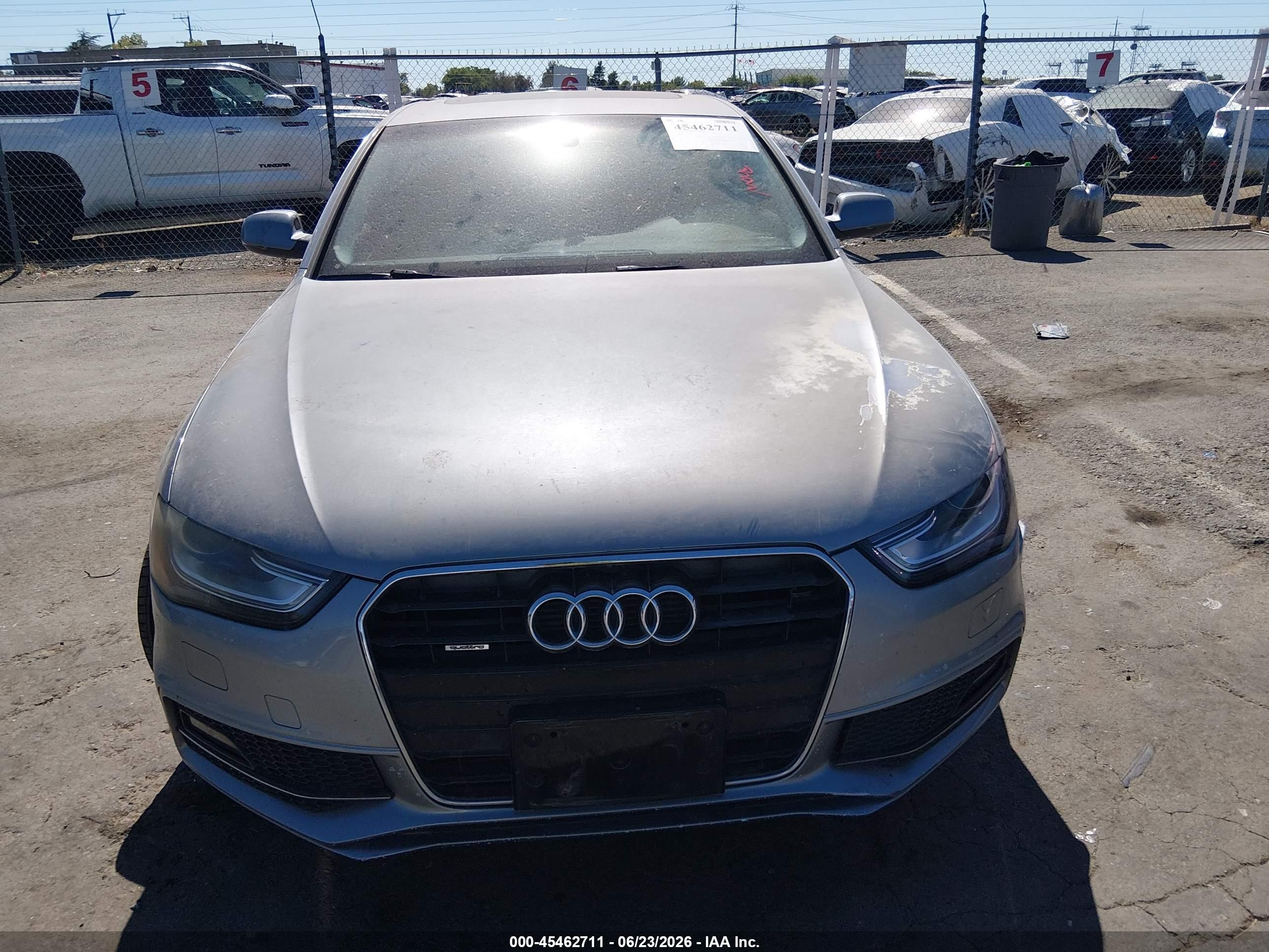 2015 Audi A4 2.0t Premium Silver vin: WAUEFAFL7FA071370