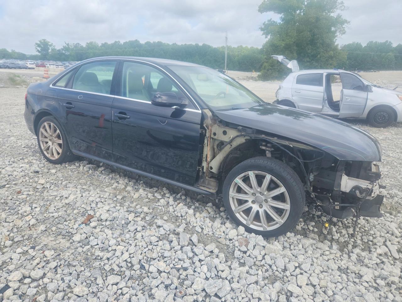 2012 Audi A4 Premium Plus Черный vin: WAUEFAFL8CN007925