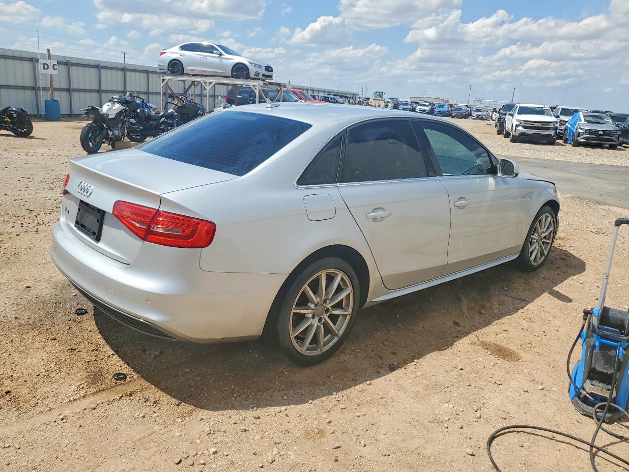 2014 Audi A4 Premium Plus Gray vin: WAUEFAFL8EA115939