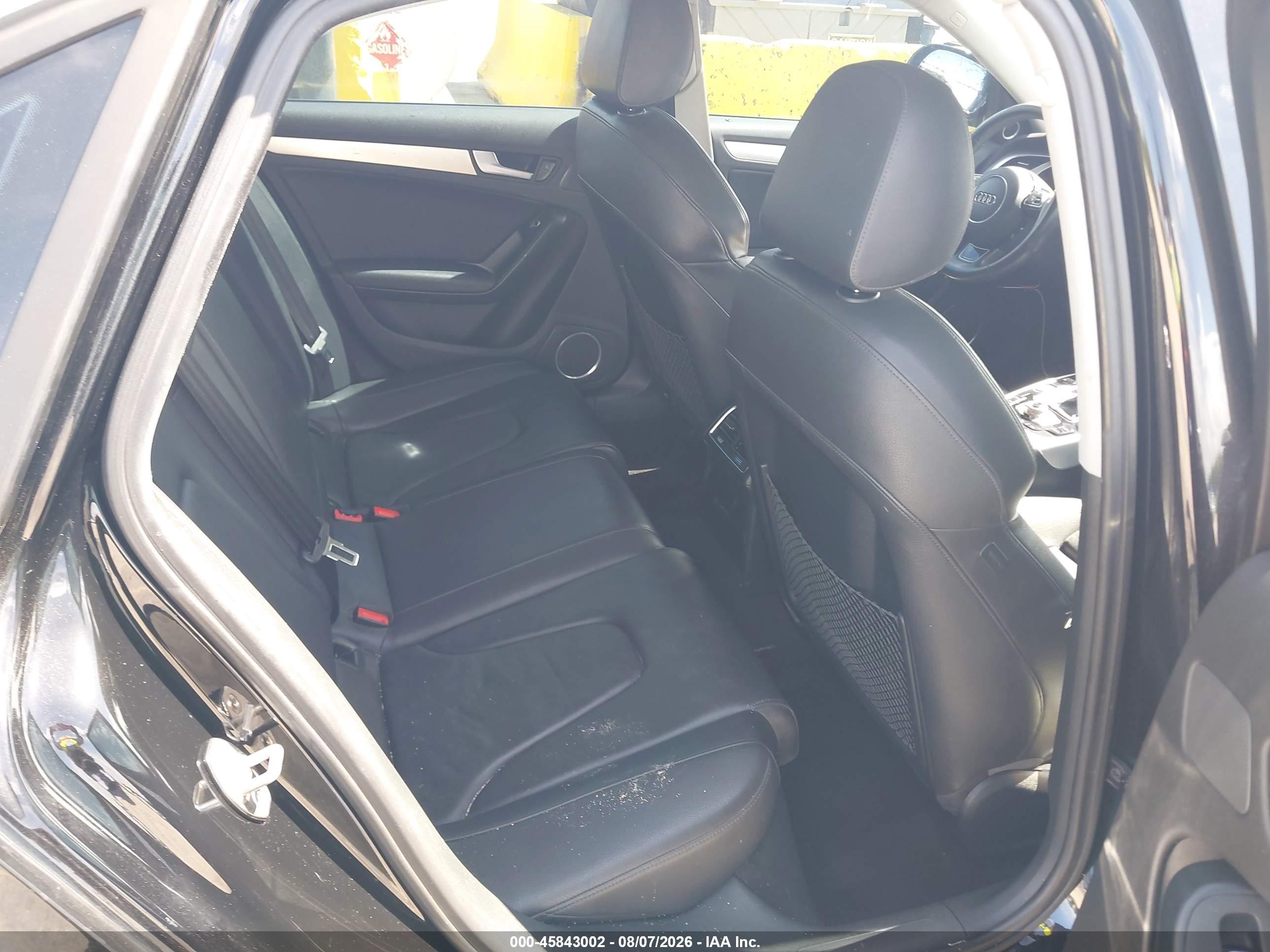 2014 Audi A4 2.0t Premium Black vin: WAUEFAFL8EN039065