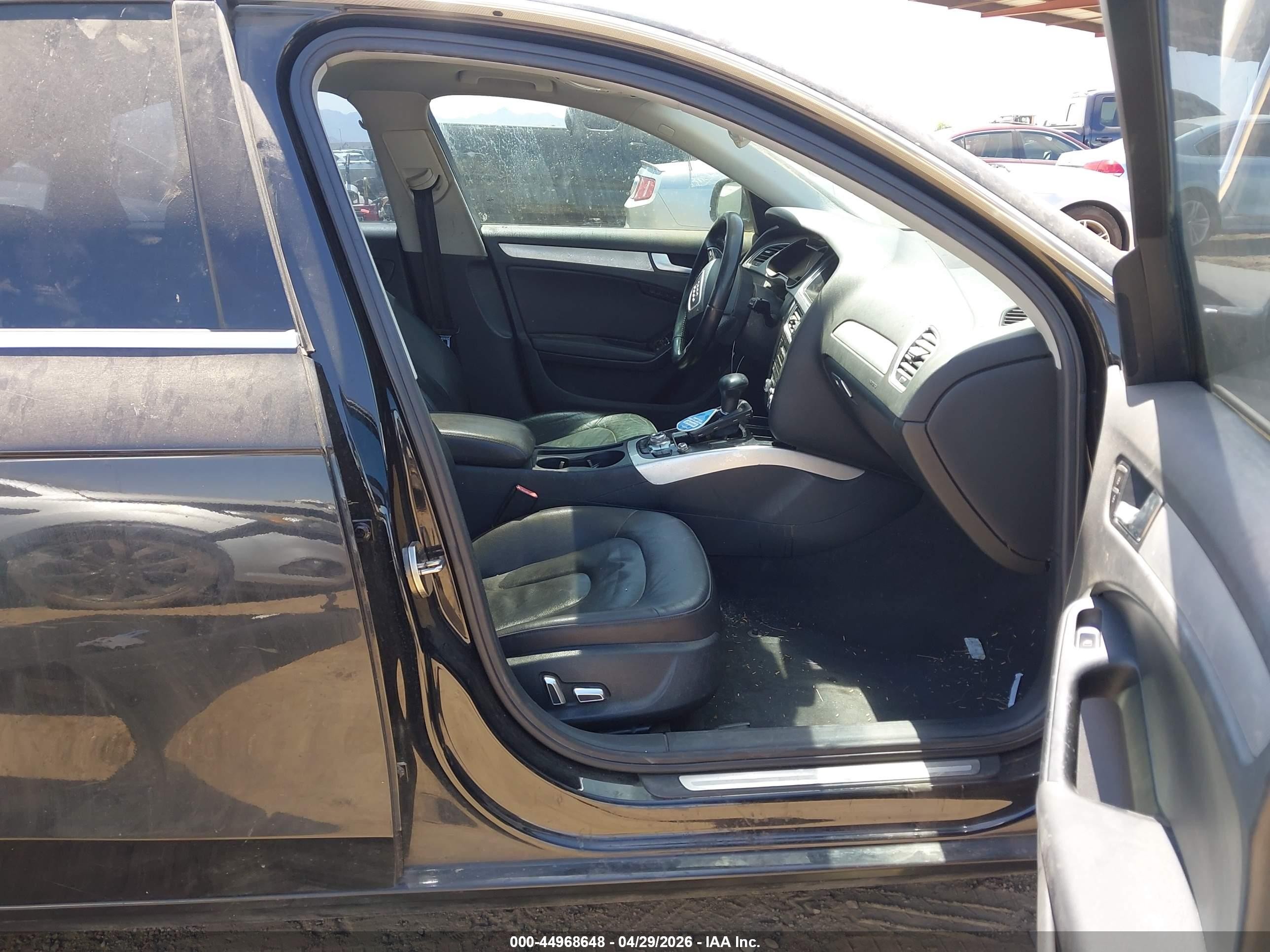 2013 Audi A4 2.0t Premium Black vin: WAUEFAFL9DN010219