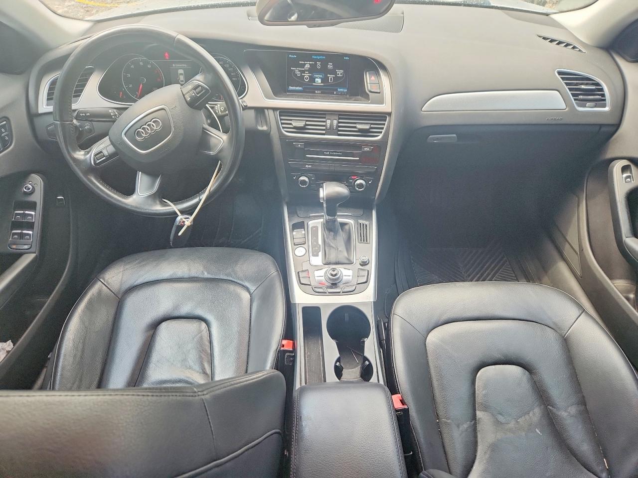 2013 Audi A4 Premium Plus Silver vin: WAUEFAFLXDA196330