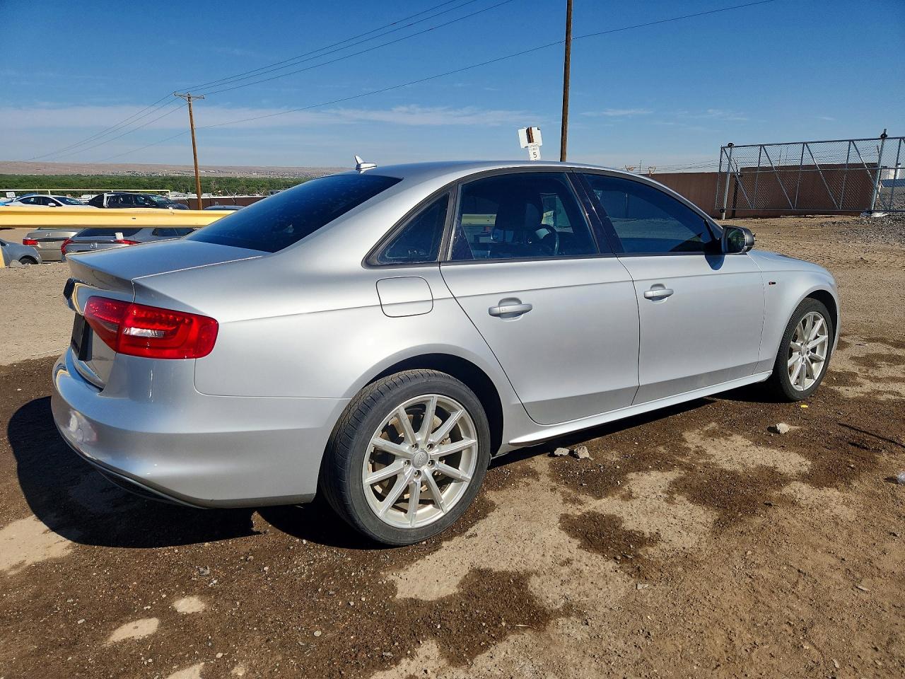 2014 Audi A4 Premium Plus Silver vin: WAUEFAFLXEN034787