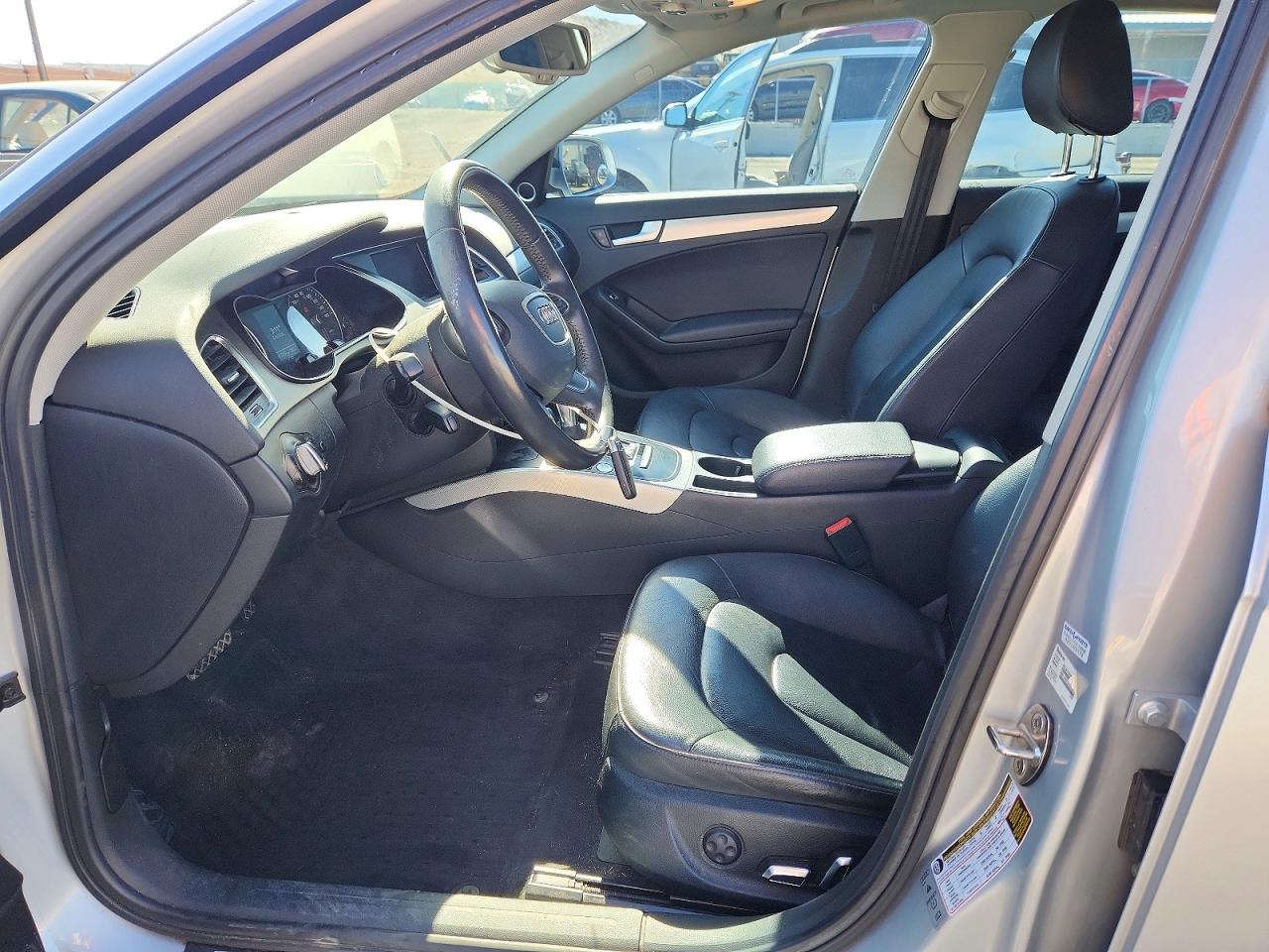 2014 Audi A4 Premium Plus Silver vin: WAUEFAFLXEN034787