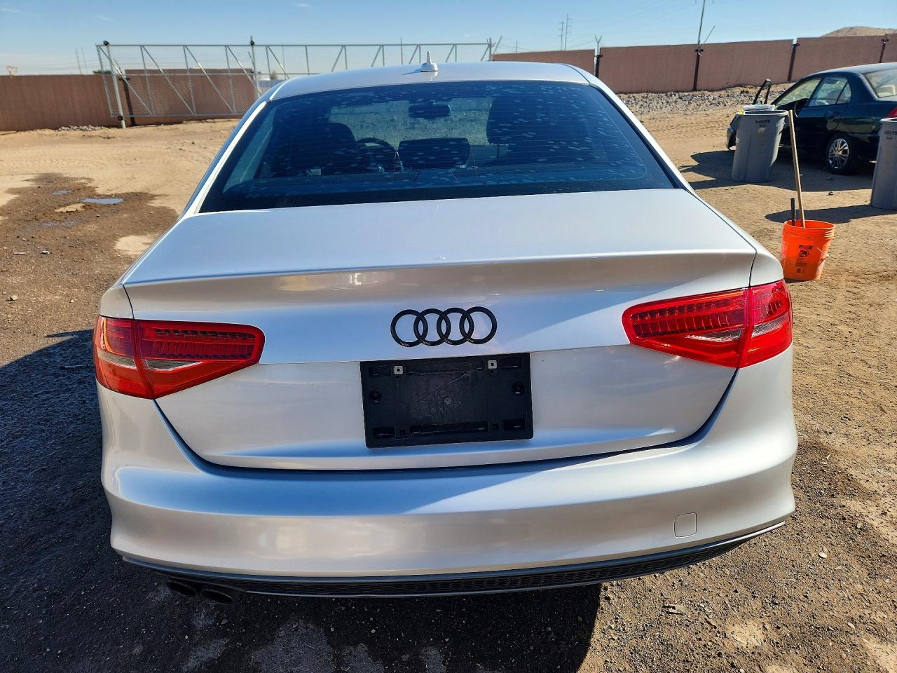 2014 Audi A4 Premium Plus Silver vin: WAUEFAFLXEN034787