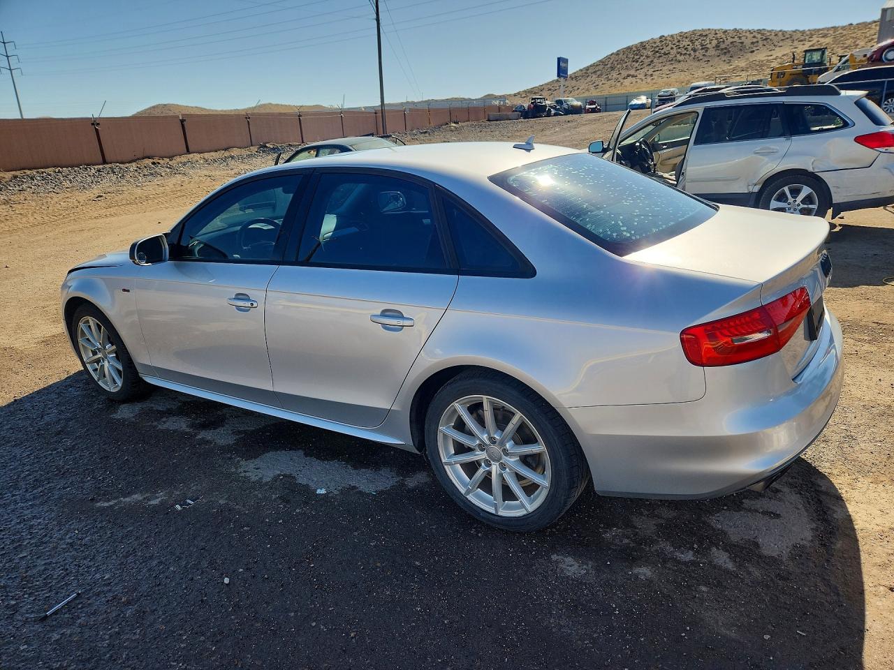2014 Audi A4 Premium Plus Silver vin: WAUEFAFLXEN034787