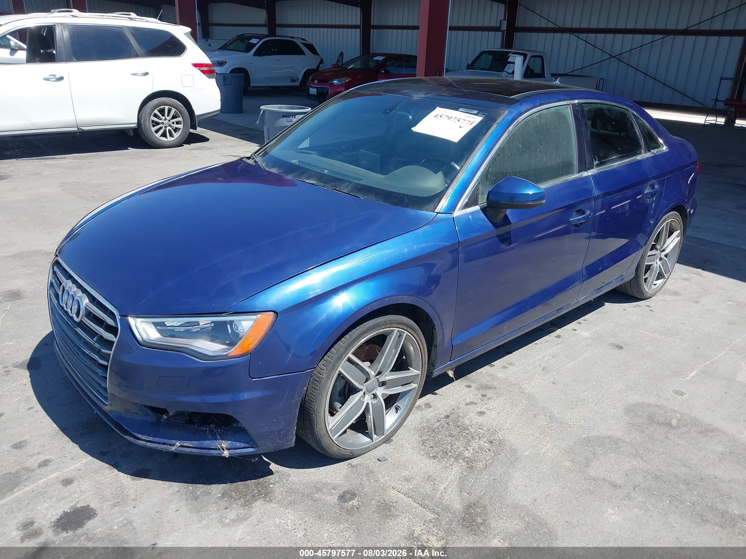 2015 Audi A3 2.0t Premium Blue vin: WAUEFGFF0F1037669