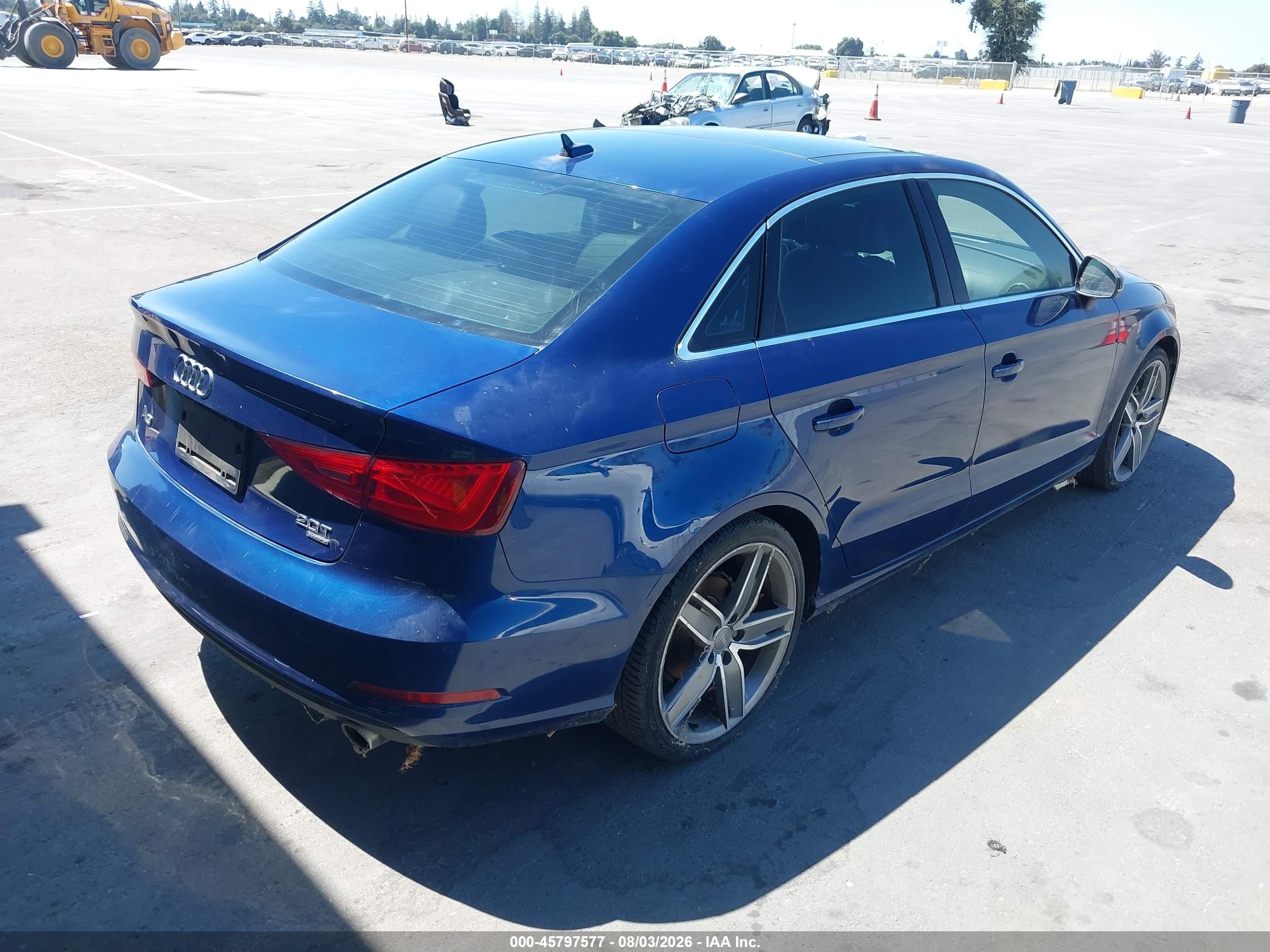 2015 Audi A3 2.0t Premium Blue vin: WAUEFGFF0F1037669