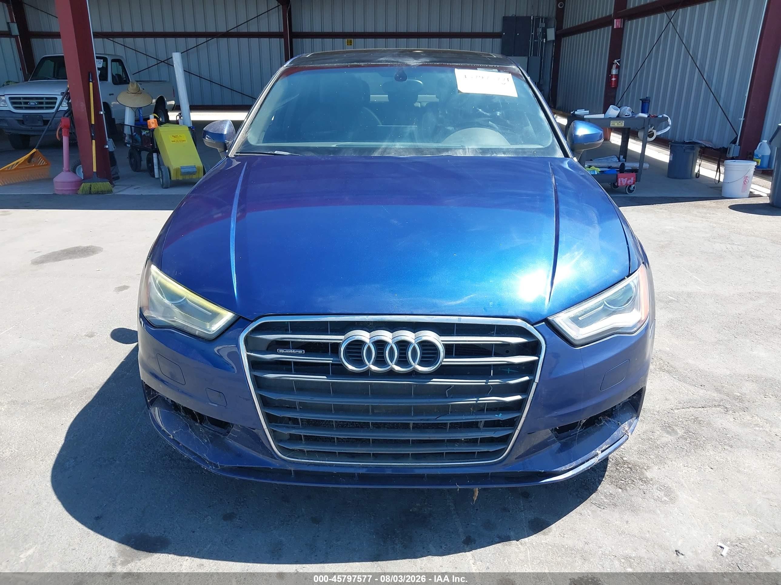 2015 Audi A3 2.0t Premium Blue vin: WAUEFGFF0F1037669