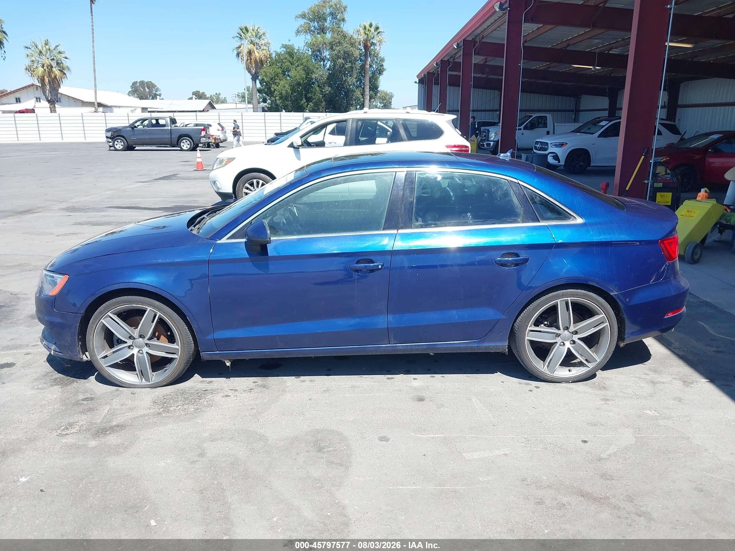 2015 Audi A3 2.0t Premium Blue vin: WAUEFGFF0F1037669