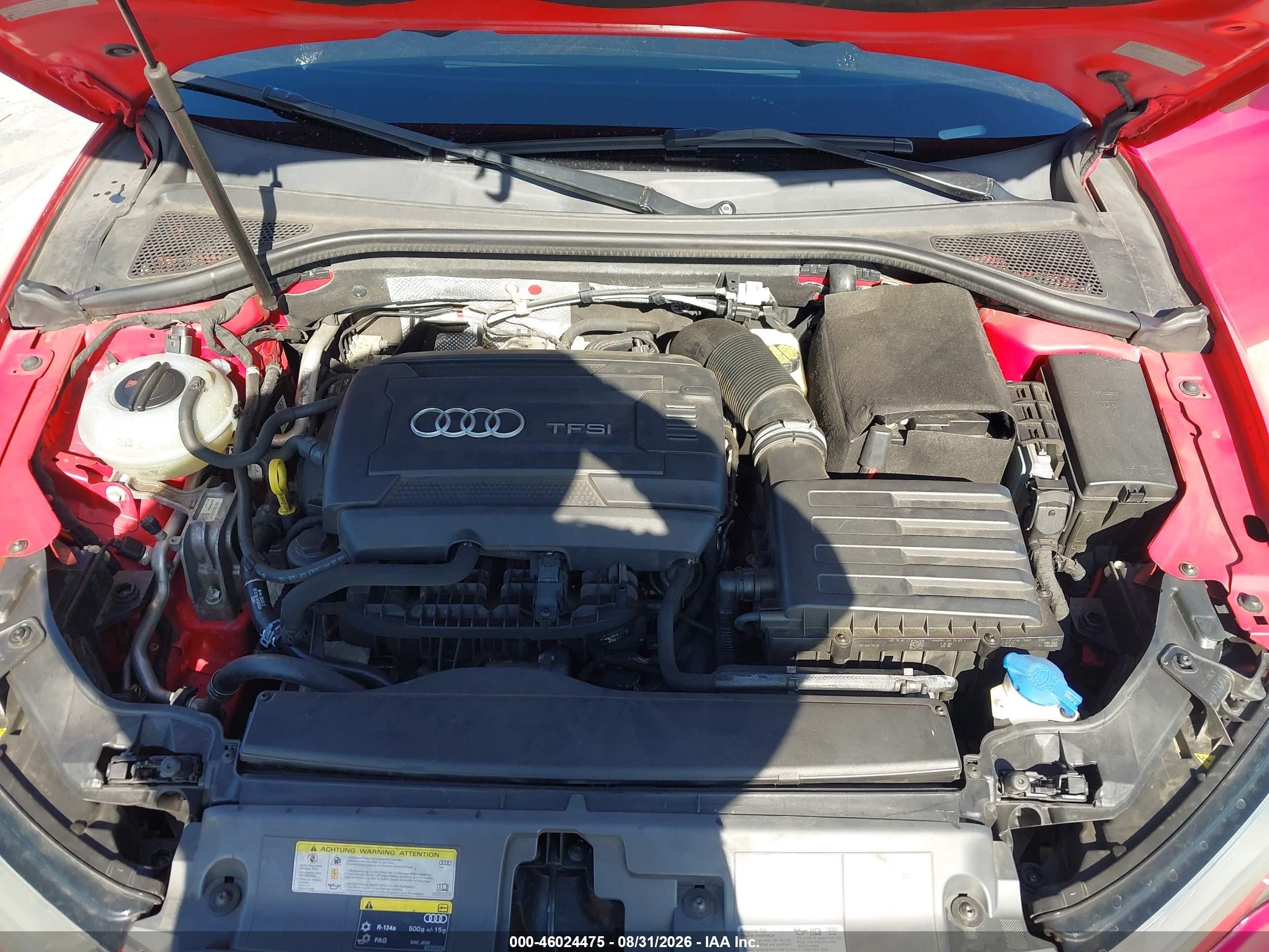 2015 Audi A3 2.0t Premium Red vin: WAUEFGFF0F1088895