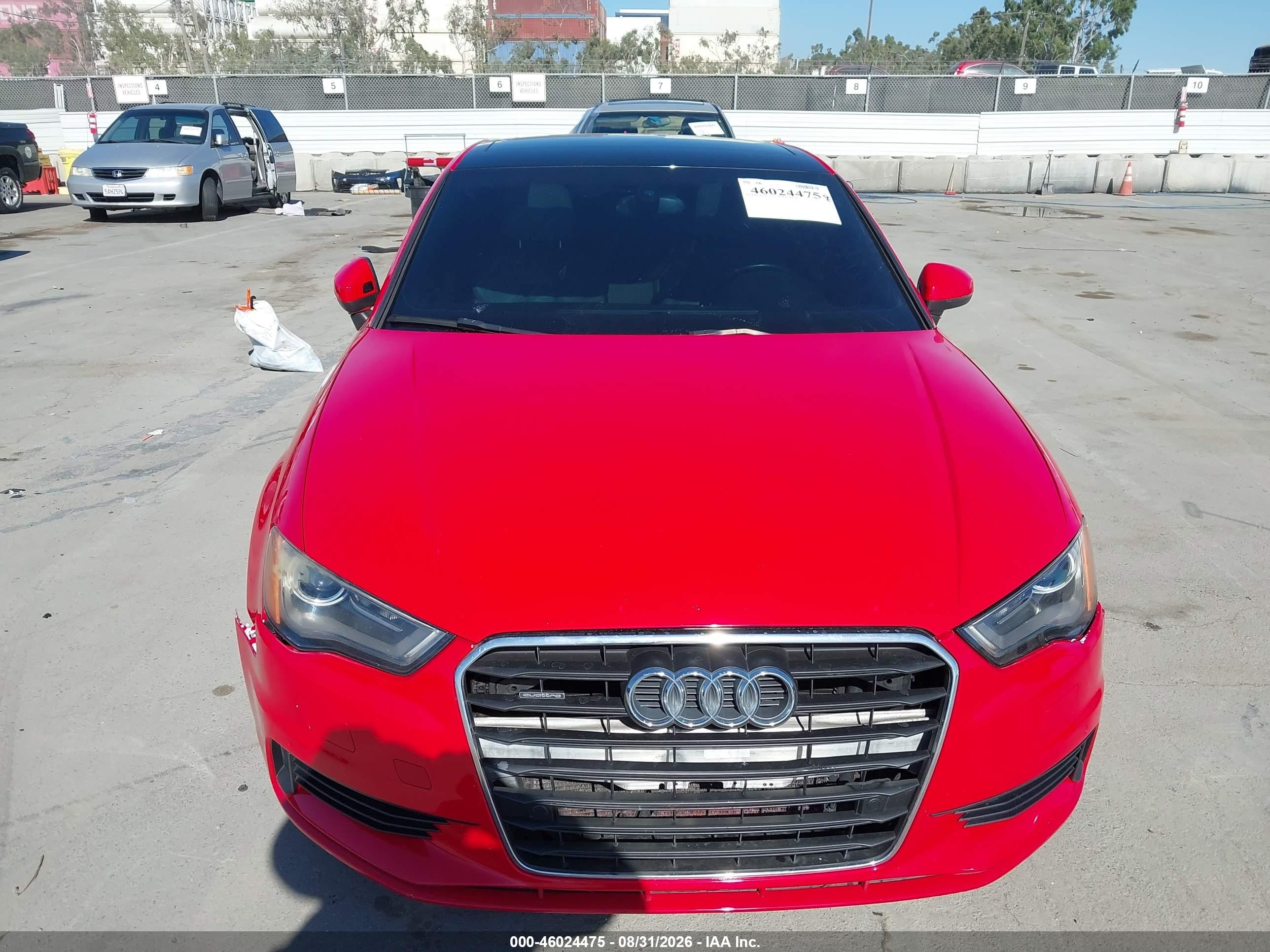 2015 Audi A3 2.0t Premium Red vin: WAUEFGFF0F1088895