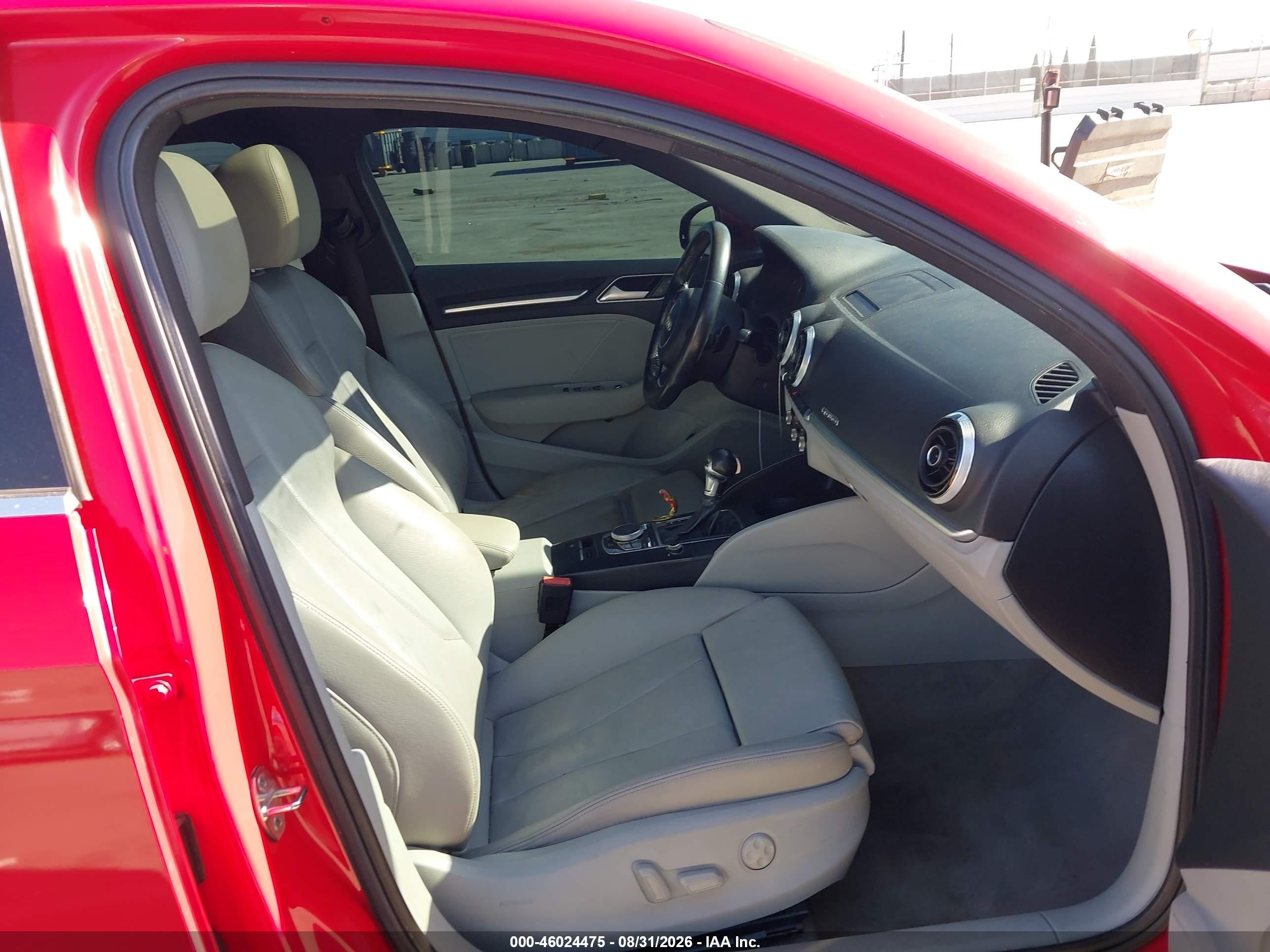 2015 Audi A3 2.0t Premium Red vin: WAUEFGFF0F1088895