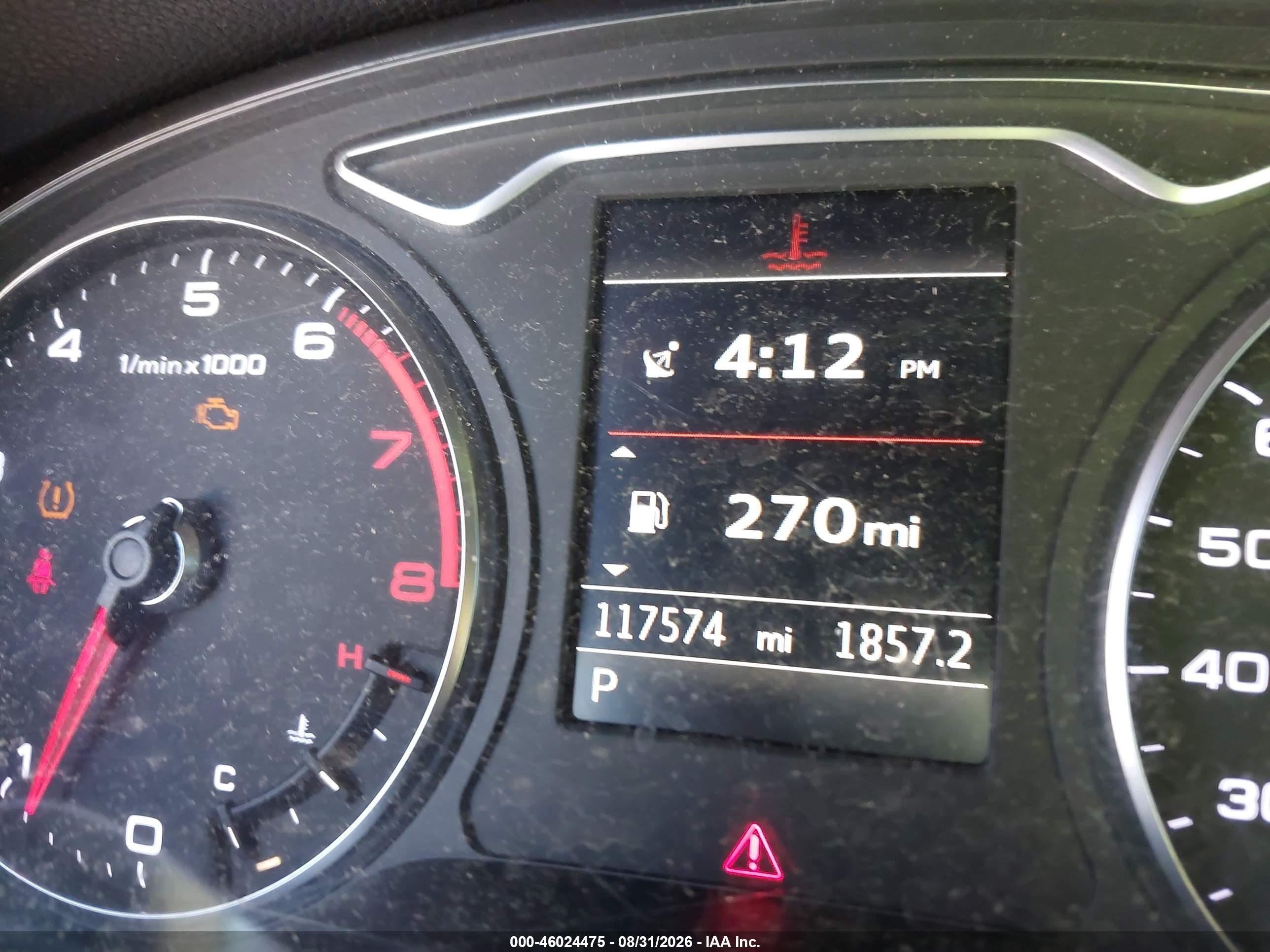 2015 Audi A3 2.0t Premium Red vin: WAUEFGFF0F1088895