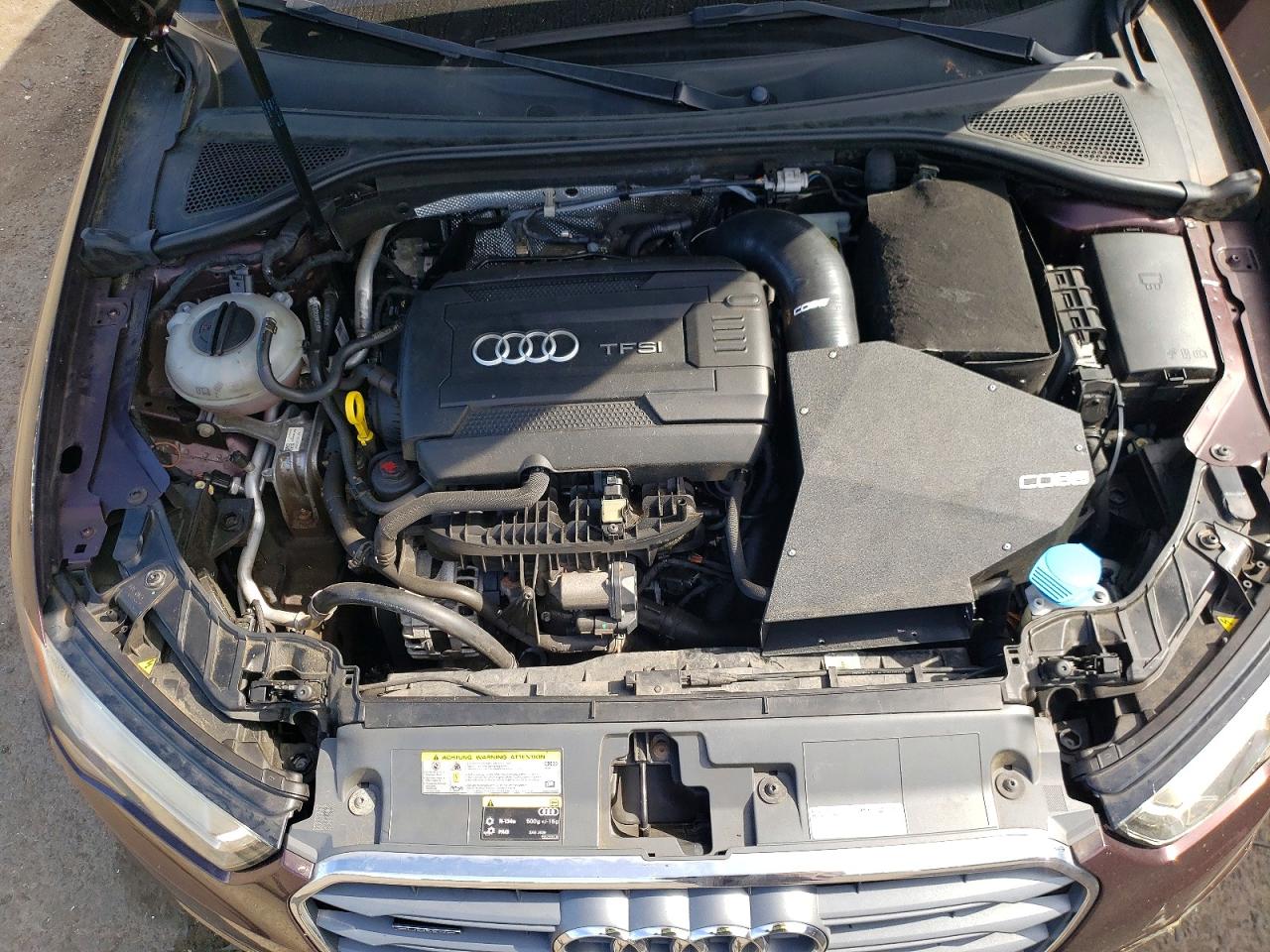 2015 Audi A3 Premium Plus Maroon vin: WAUEFGFF1F1029595