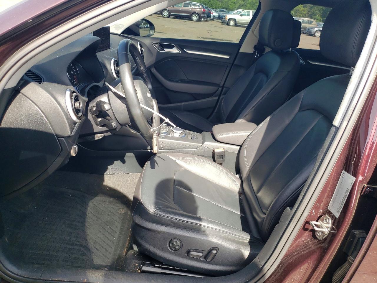 2015 Audi A3 Premium Plus Maroon vin: WAUEFGFF1F1029595