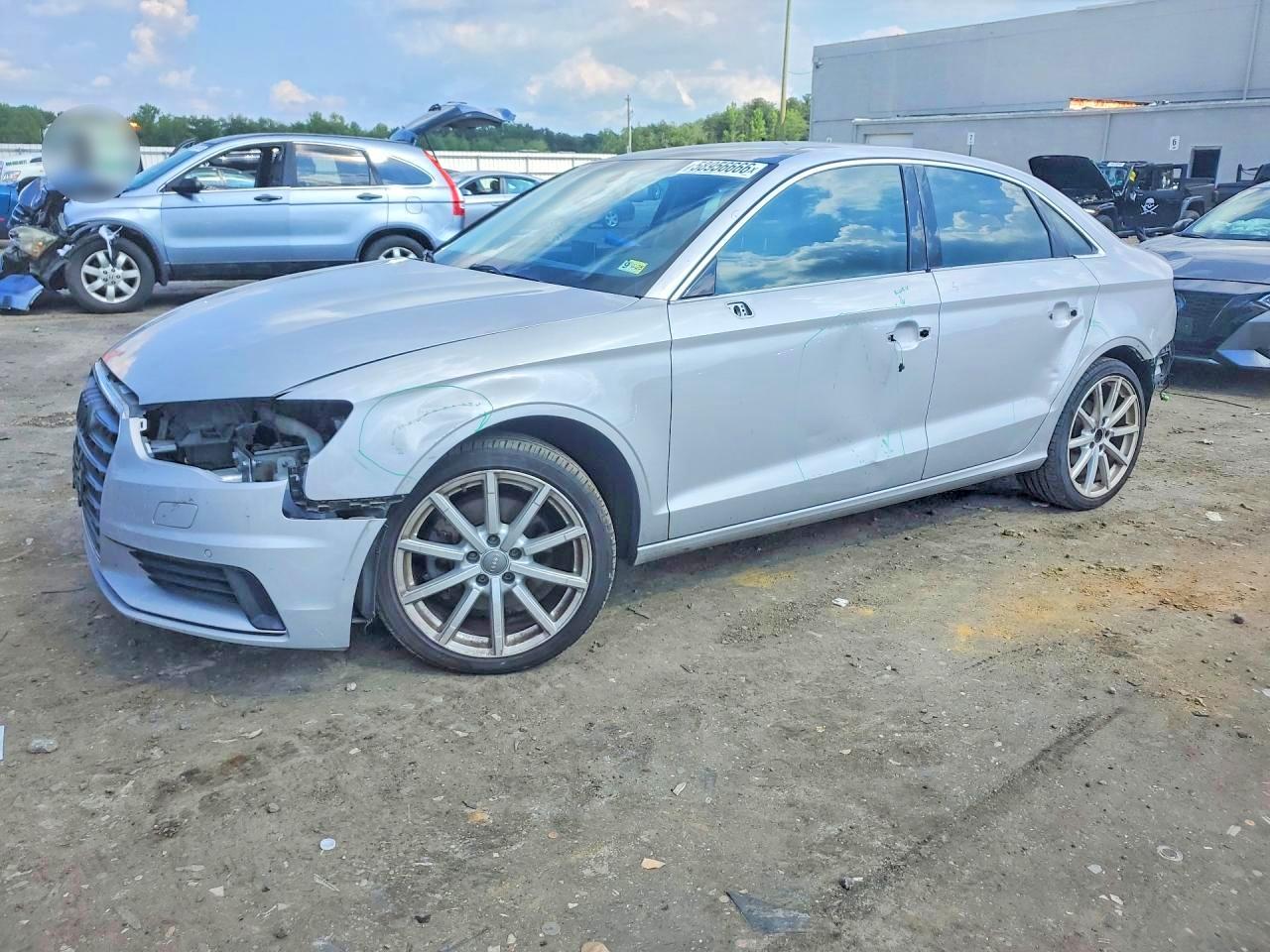 2015 Audi A3 Premium Plus Silver vin: WAUEFGFF1F1085231