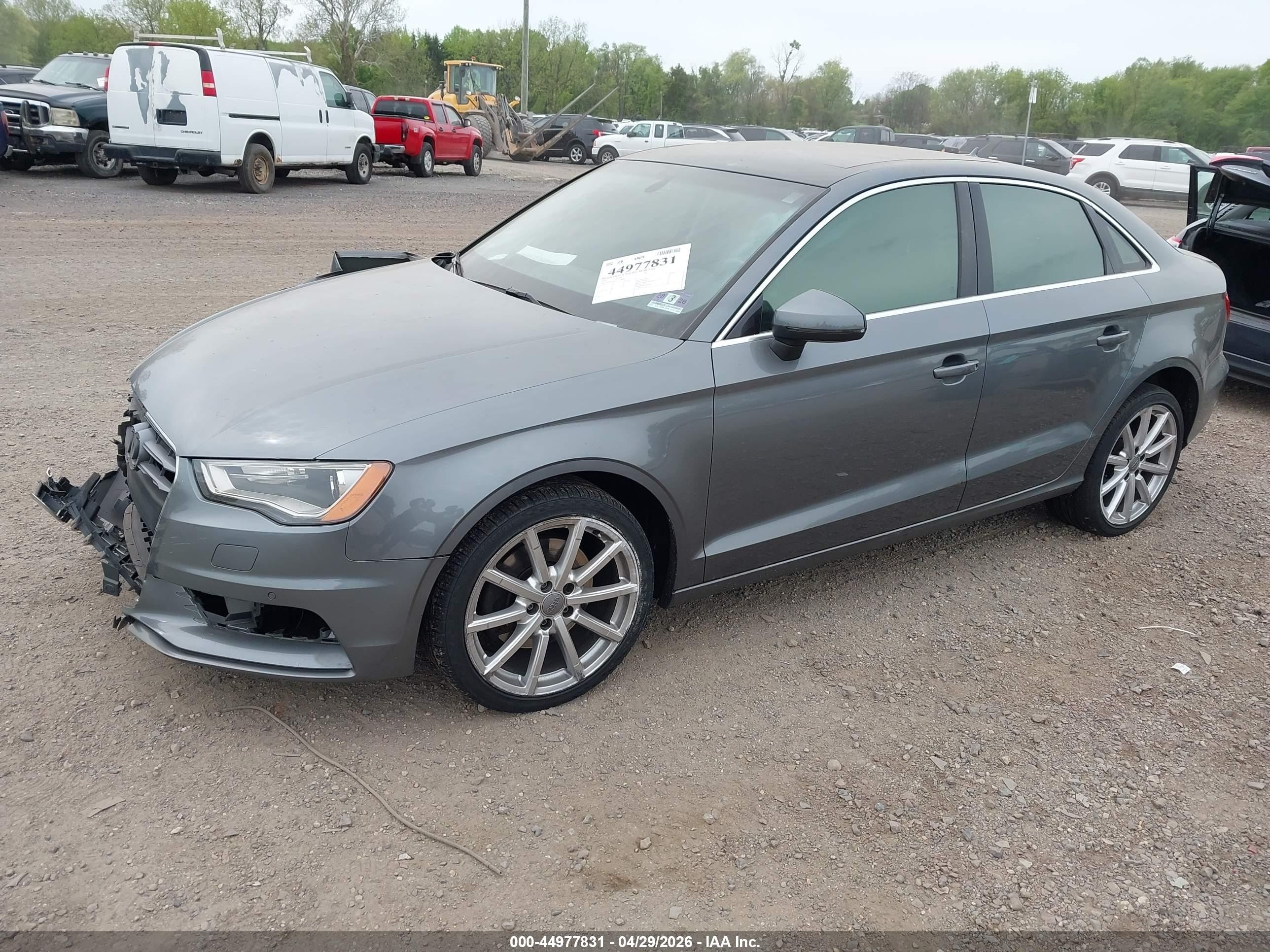 2015 Audi A3 2.0t Premium Gray vin: WAUEFGFF1F1128644