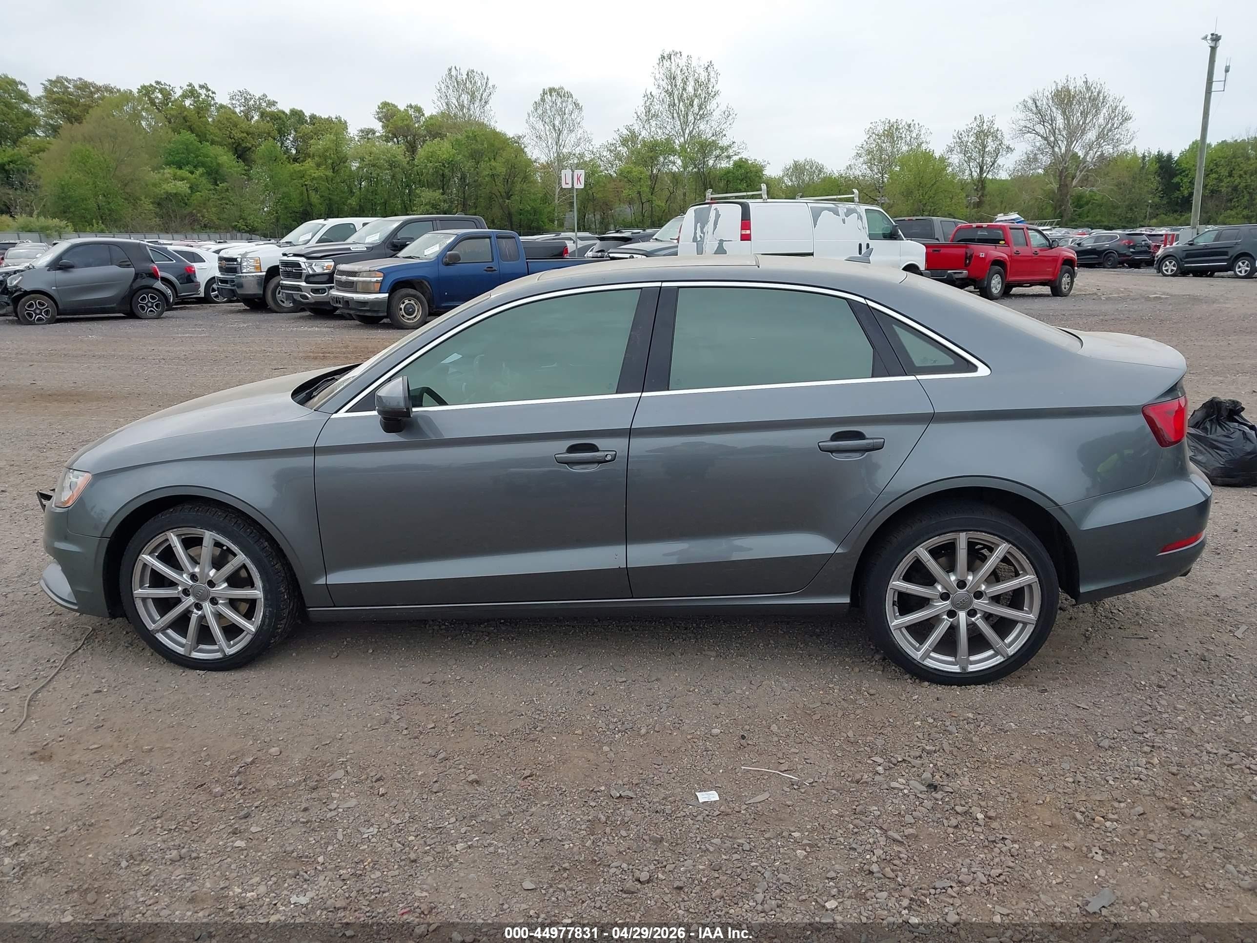 2015 Audi A3 2.0t Premium Gray vin: WAUEFGFF1F1128644