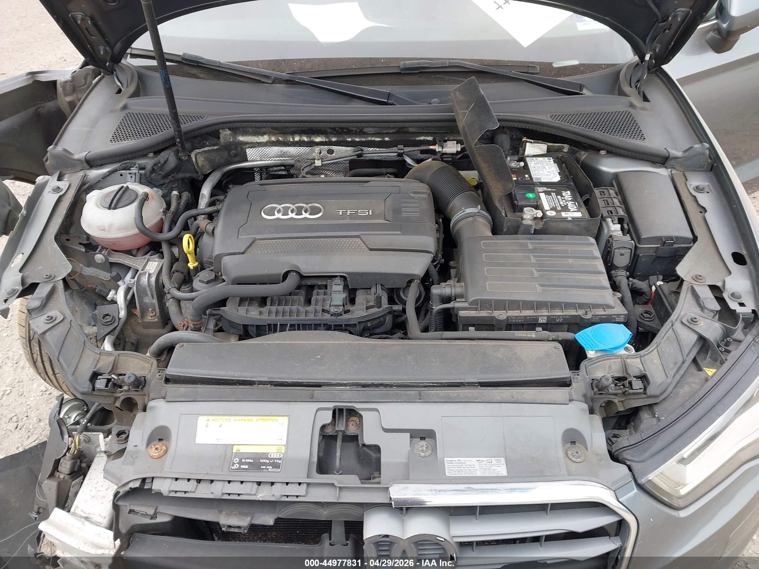 2015 Audi A3 2.0t Premium Gray vin: WAUEFGFF1F1128644