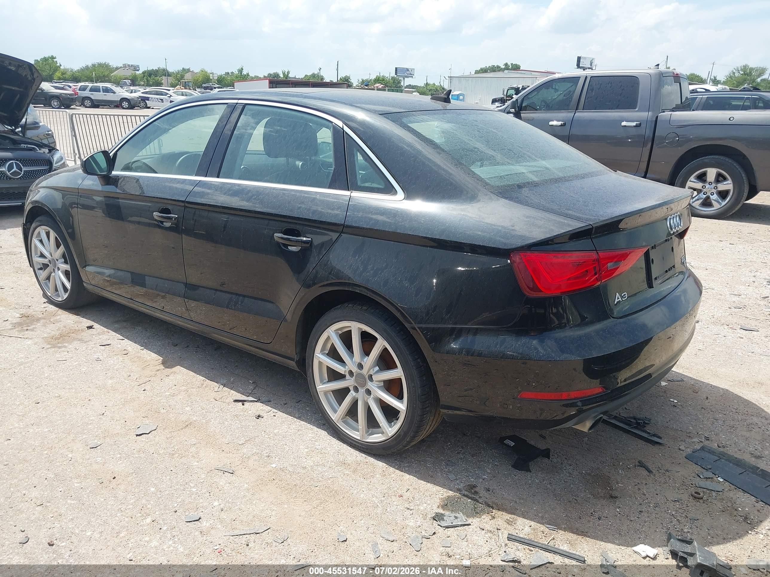 2015 Audi A3 2.0t Premium Black vin: WAUEFGFF2F1001191