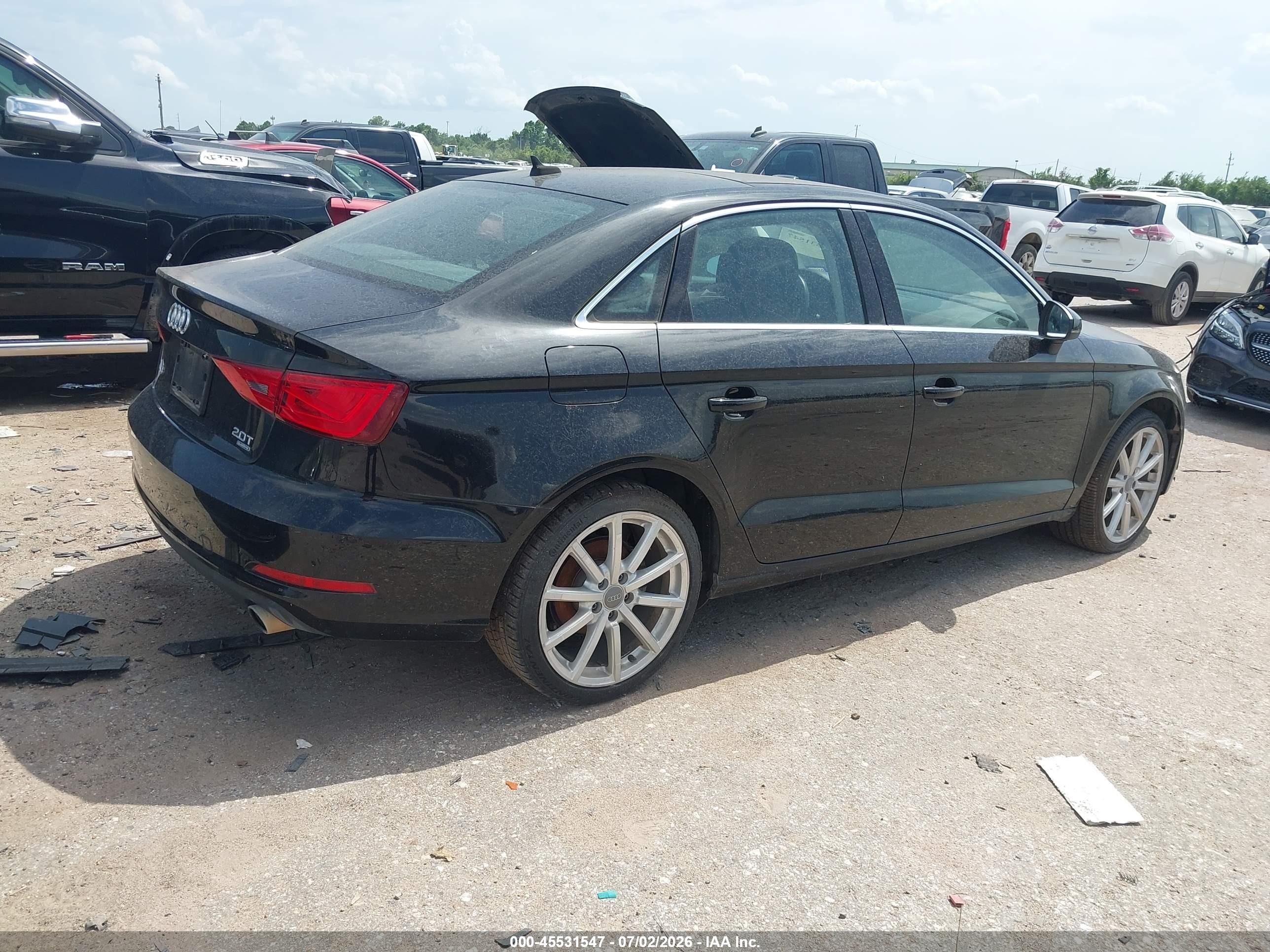 2015 Audi A3 2.0t Premium Black vin: WAUEFGFF2F1001191