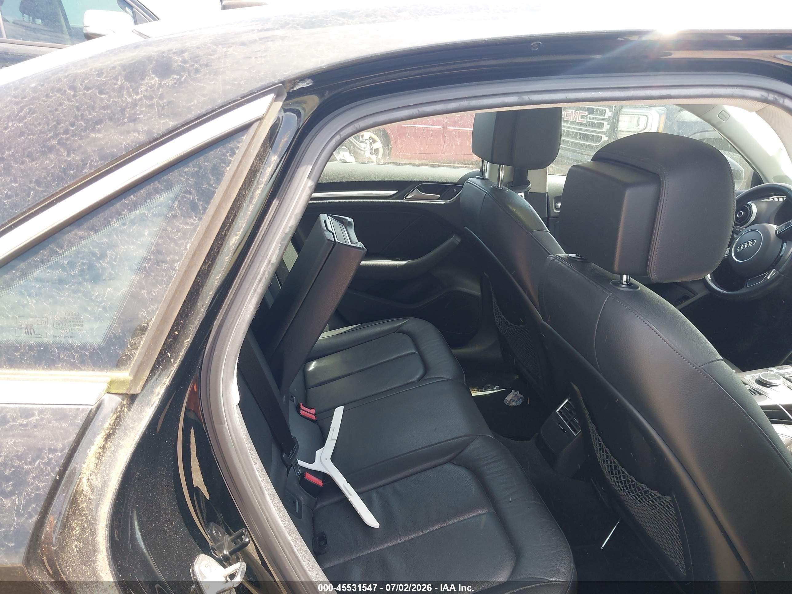 2015 Audi A3 2.0t Premium Black vin: WAUEFGFF2F1001191