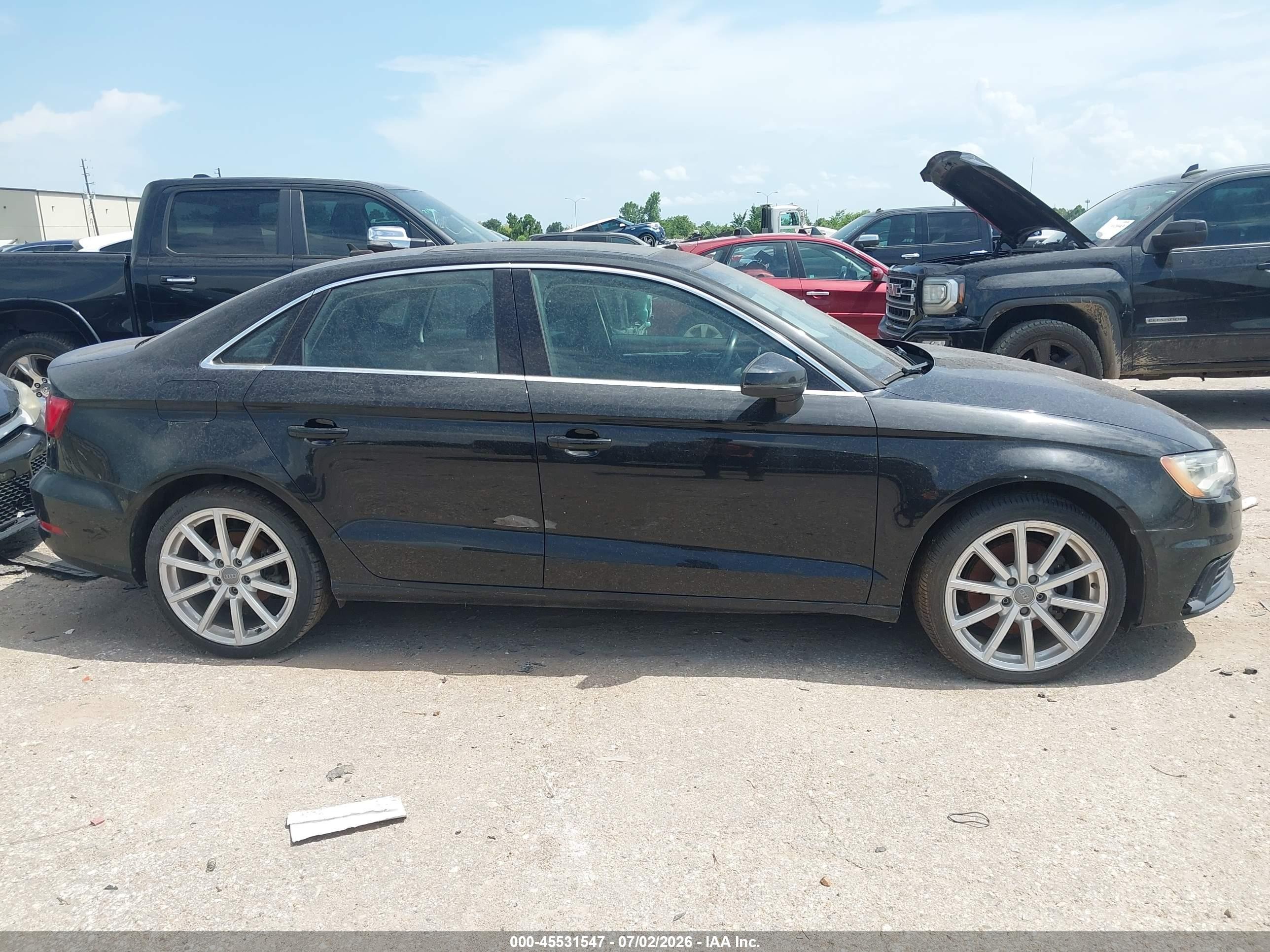 2015 Audi A3 2.0t Premium Black vin: WAUEFGFF2F1001191