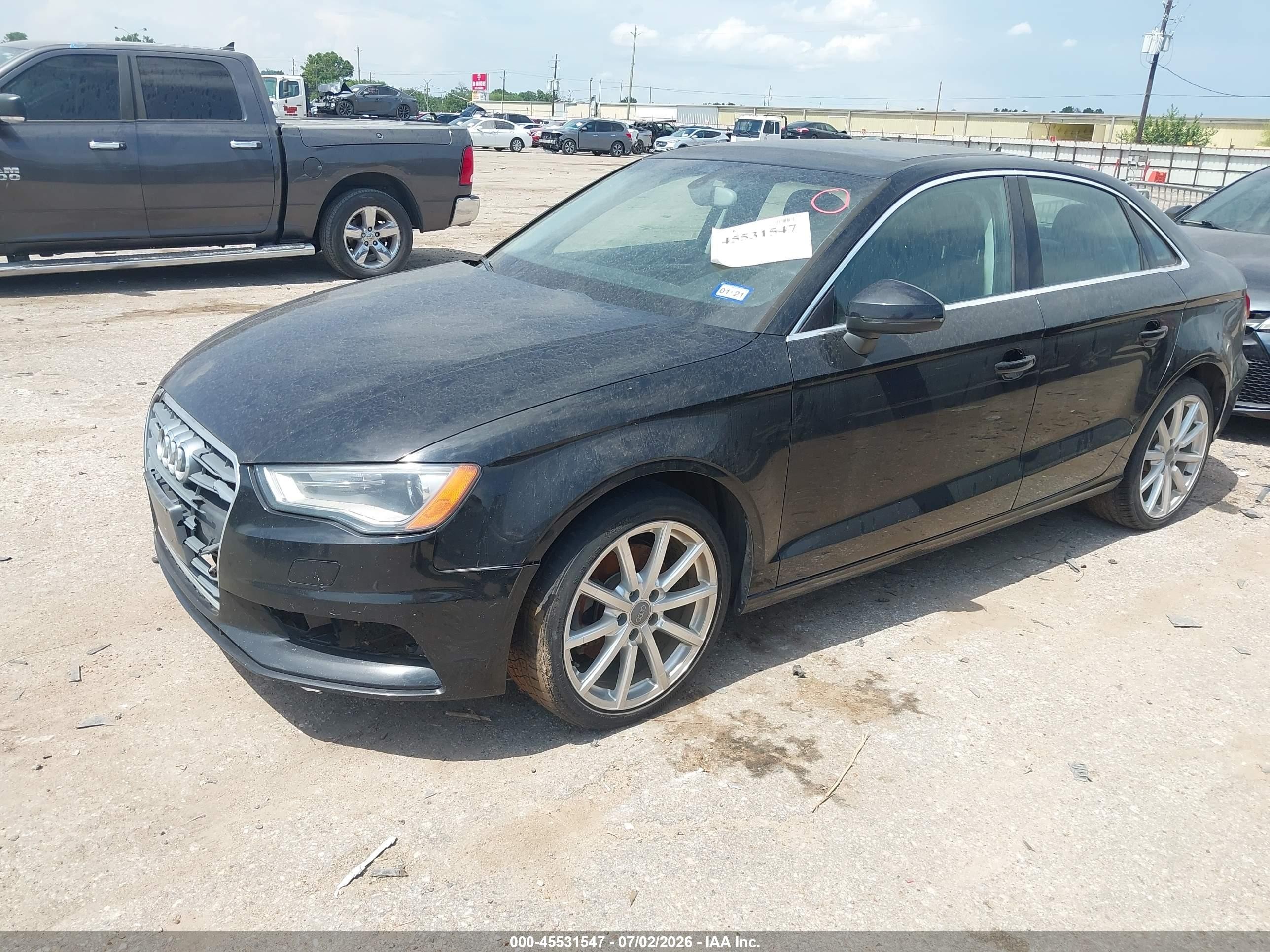 2015 Audi A3 2.0t Premium Black vin: WAUEFGFF2F1001191