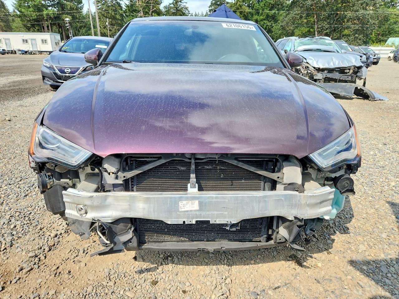 2015 Audi A3 Premium Plus Burgundy vin: WAUEFGFF2F1050004