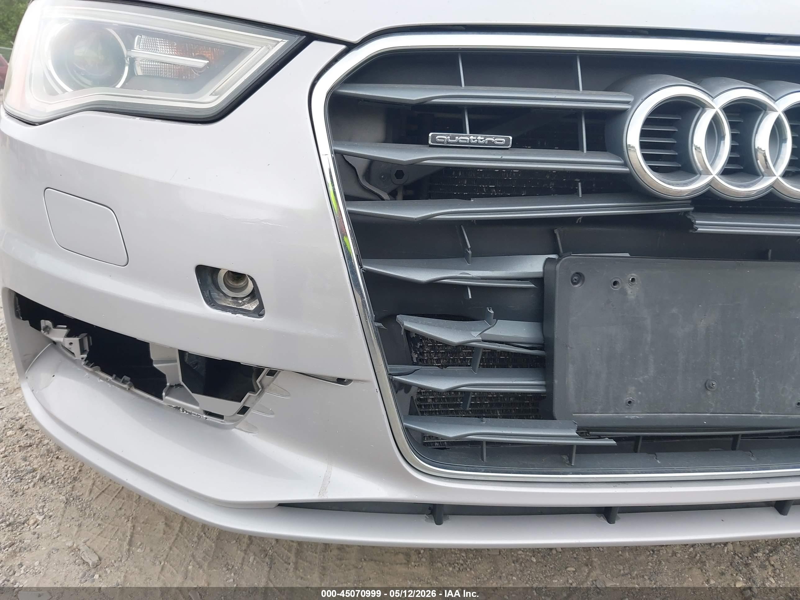 2015 Audi A3 2.0t Premium Silver vin: WAUEFGFF2F1134999