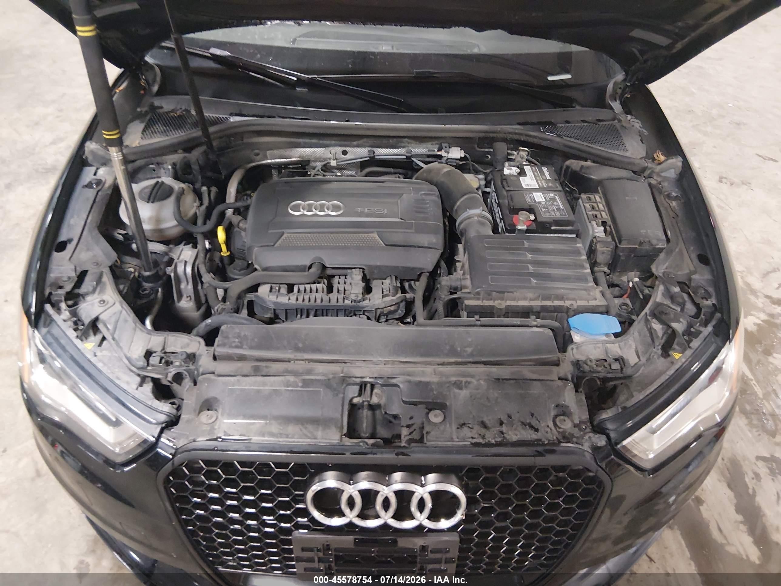 2015 Audi A3 2.0t Premium Черный vin: WAUEFGFF2F1139412