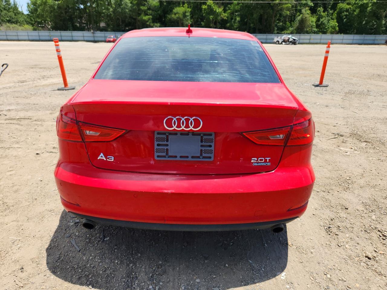 2015 Audi A3 Premium Plus Red vin: WAUEFGFF3F1119430