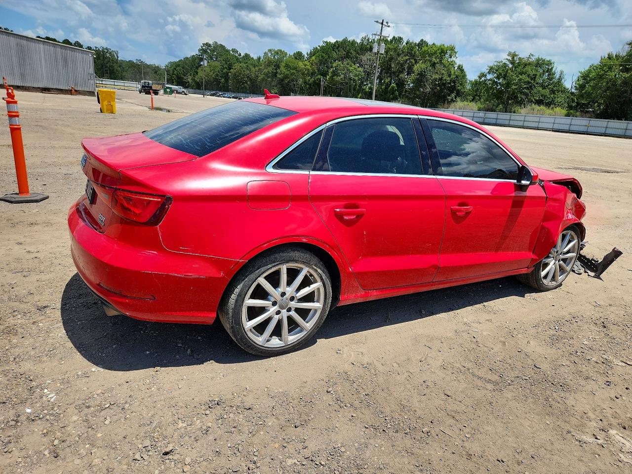 2015 Audi A3 Premium Plus Red vin: WAUEFGFF3F1119430