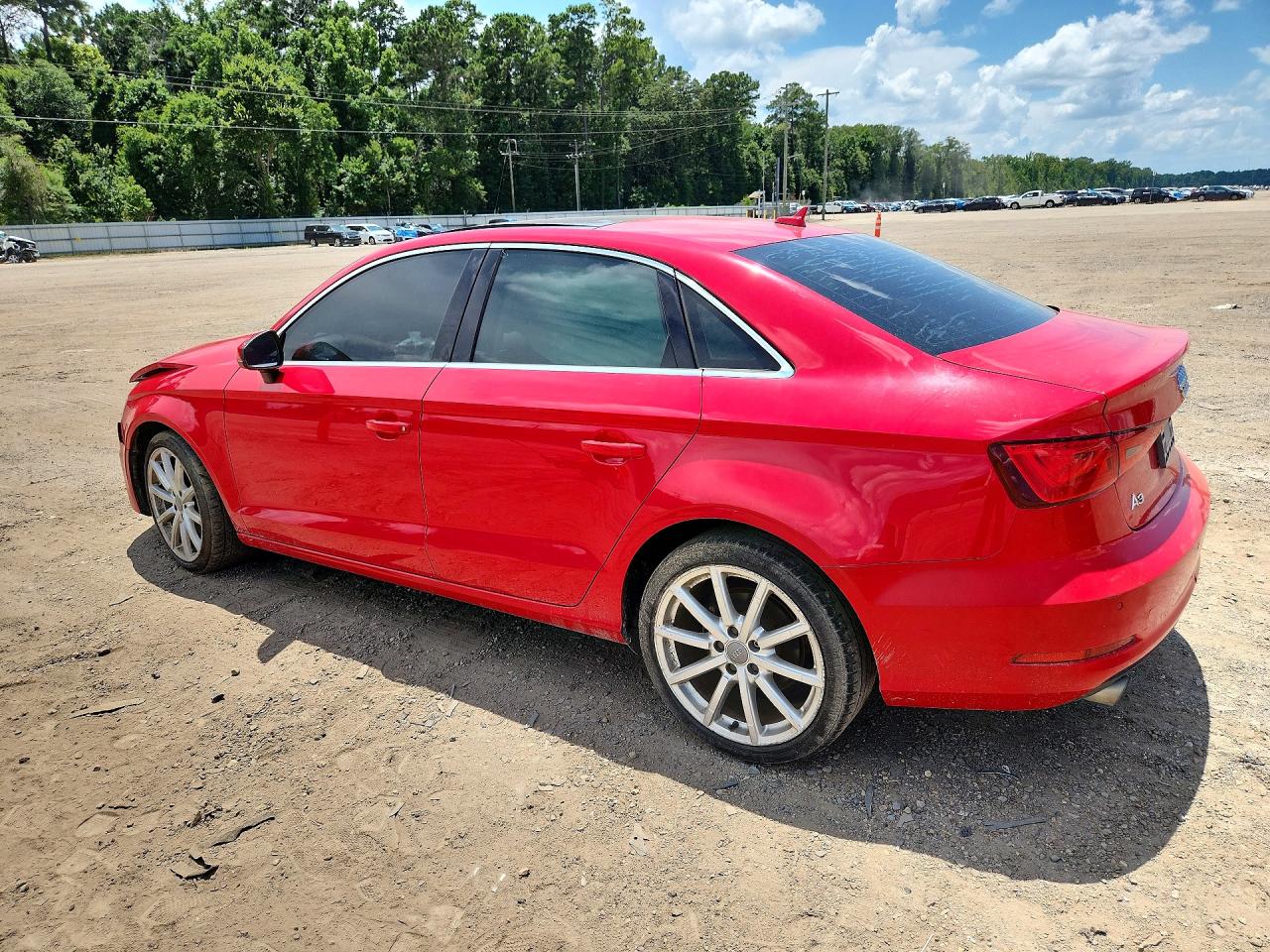 2015 Audi A3 Premium Plus Red vin: WAUEFGFF3F1119430