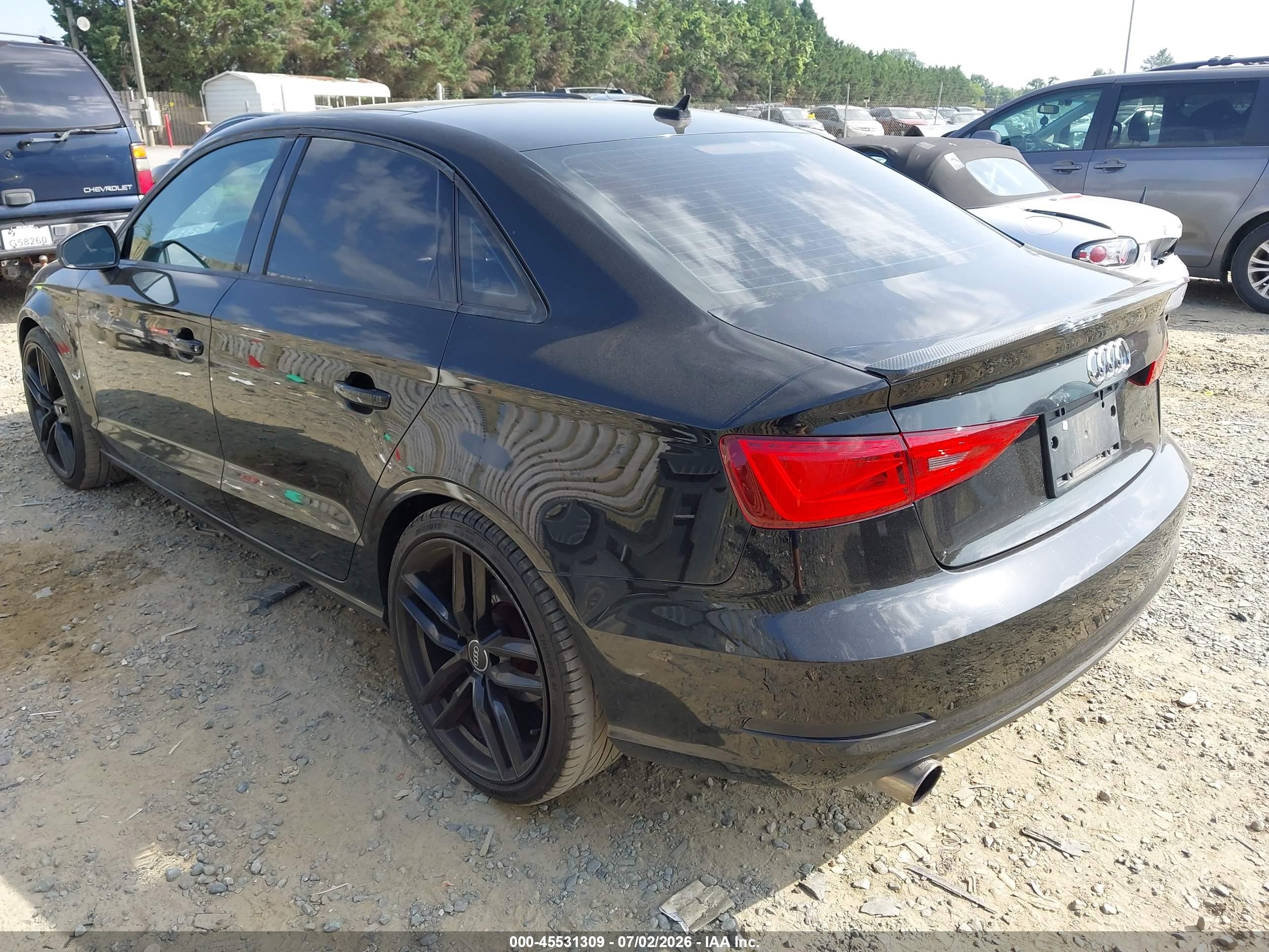 2015 Audi A3 2.0t Premium Black vin: WAUEFGFF4F1047847