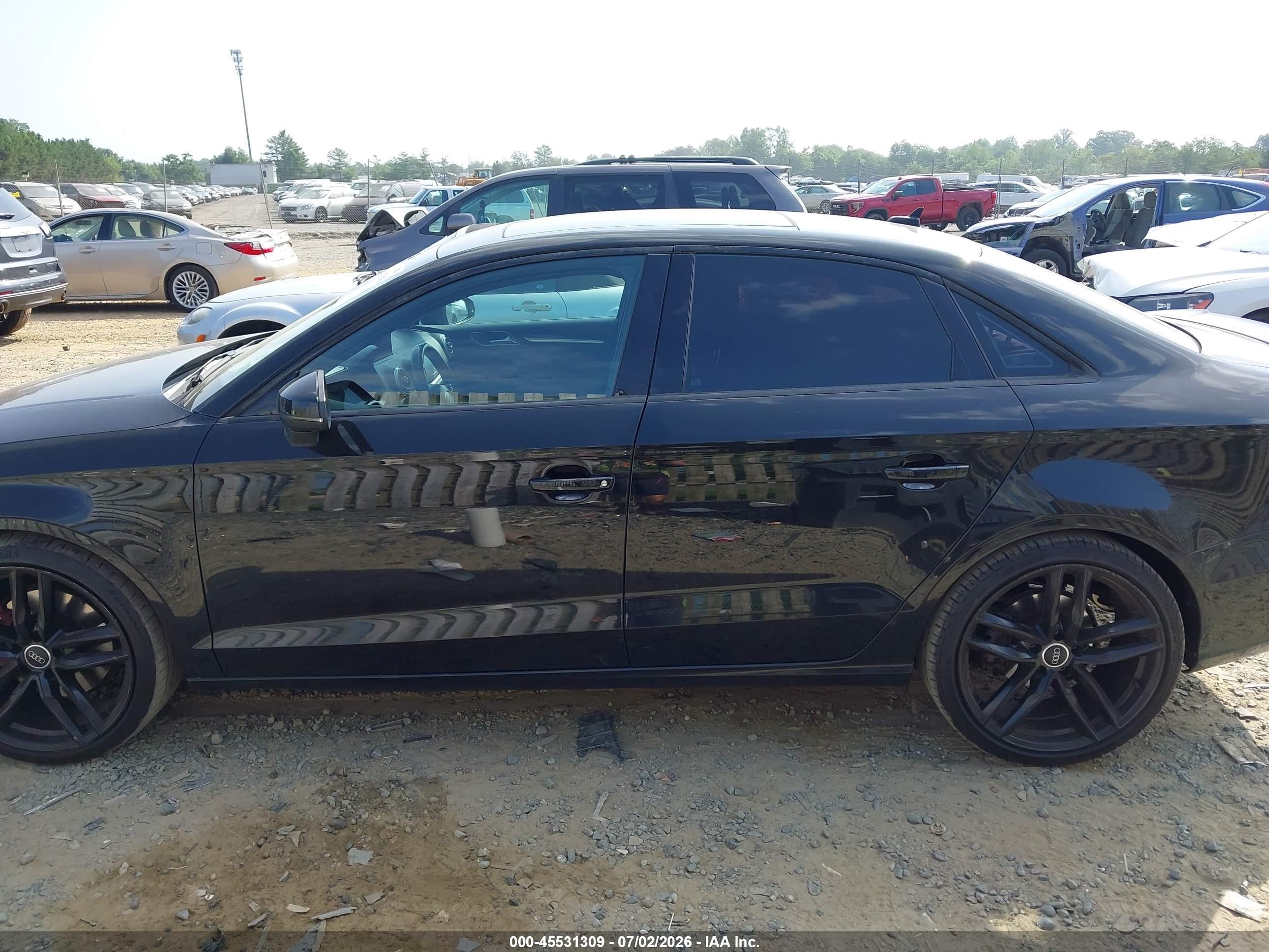 2015 Audi A3 2.0t Premium Black vin: WAUEFGFF4F1047847