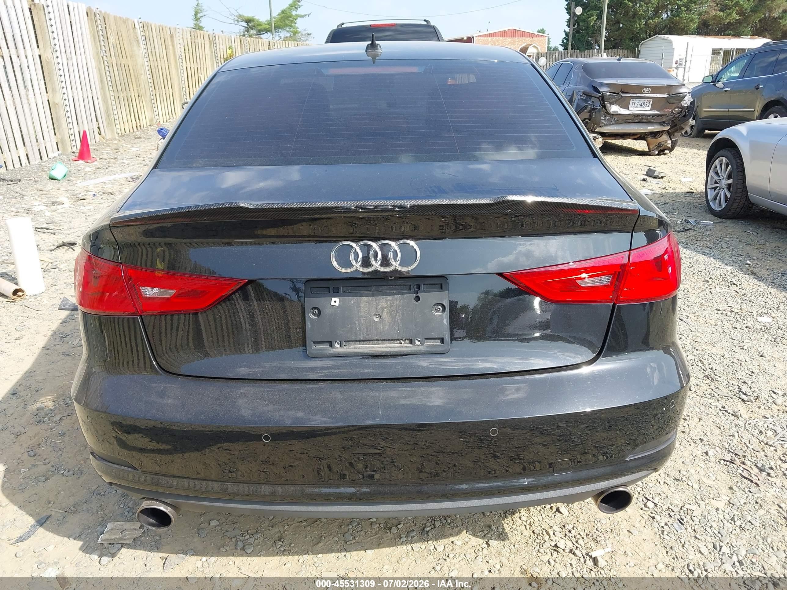 2015 Audi A3 2.0t Premium Black vin: WAUEFGFF4F1047847