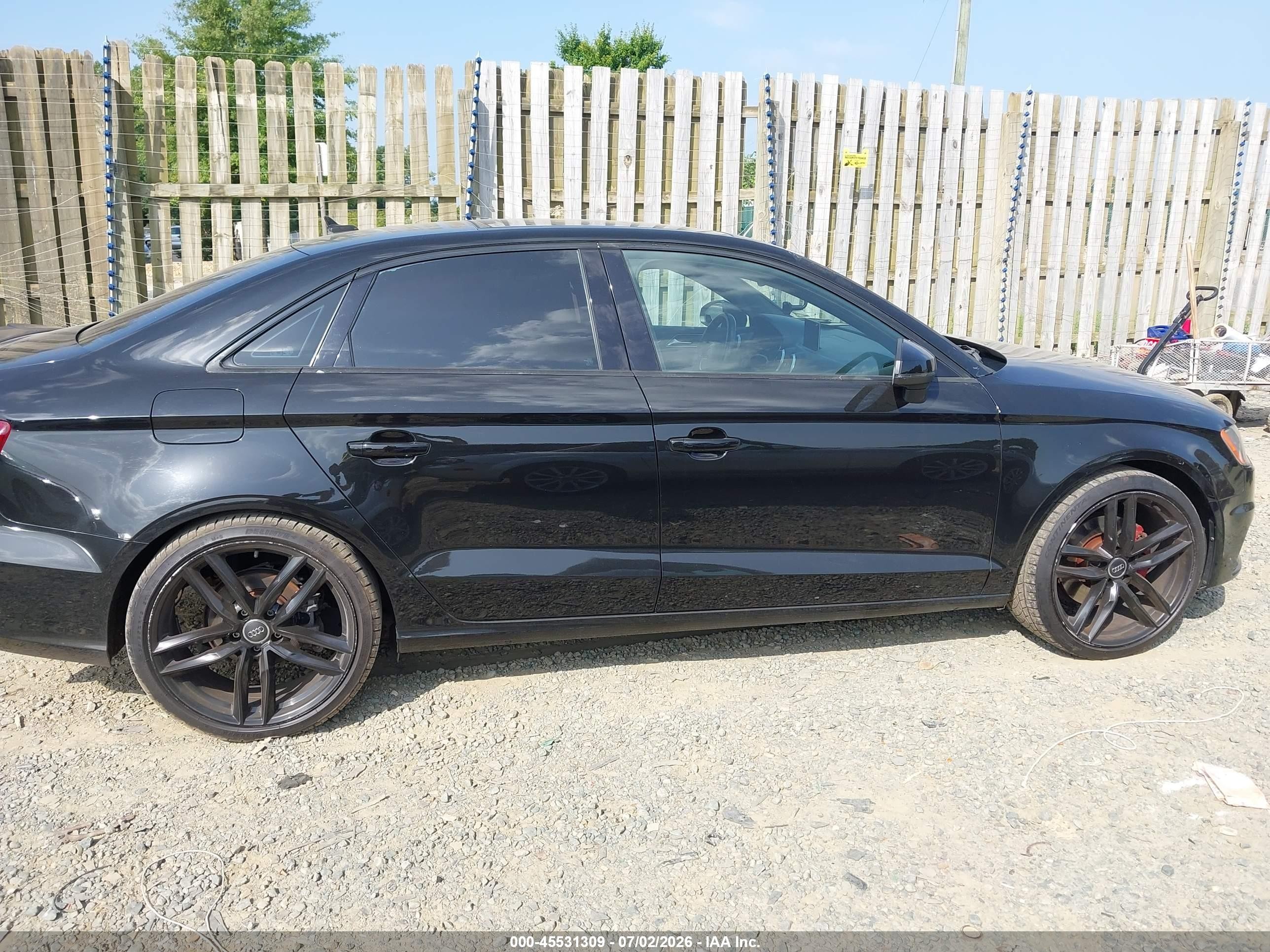 2015 Audi A3 2.0t Premium Black vin: WAUEFGFF4F1047847