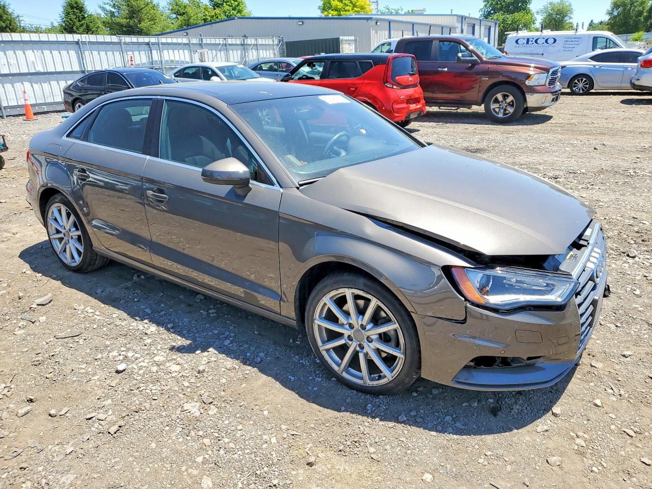 2015 Audi A3 Premium Plus Brown vin: WAUEFGFF4F1112714
